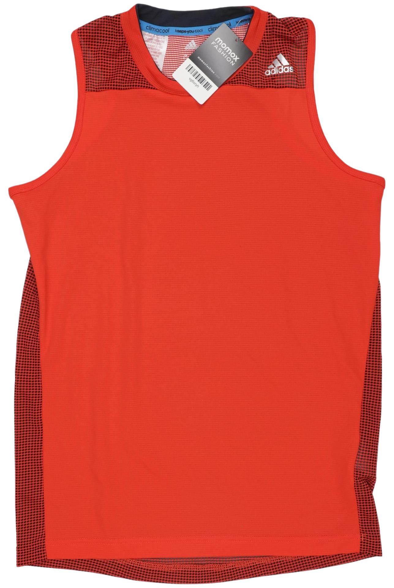 

adidas Herren T-Shirt, rot, Gr. 176