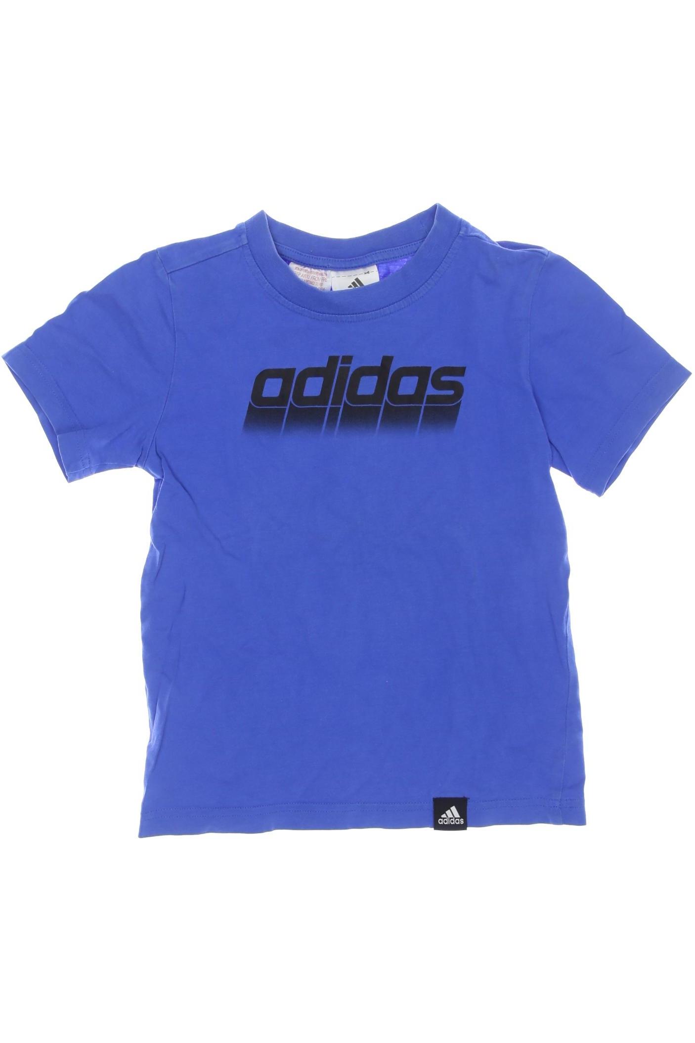 

adidas Herren T-Shirt, blau, Gr. 116