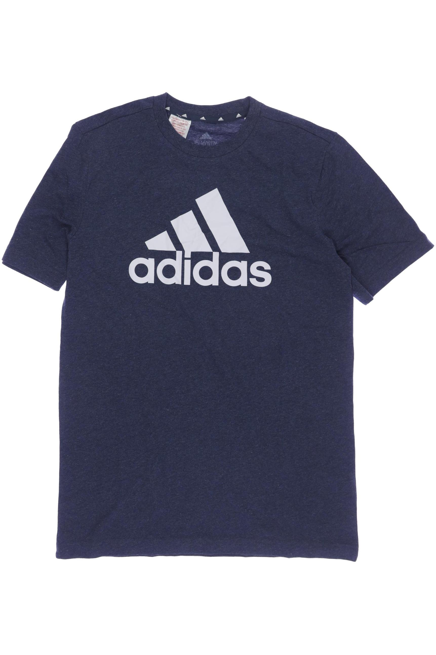 

adidas Herren T-Shirt, marineblau, Gr. 176