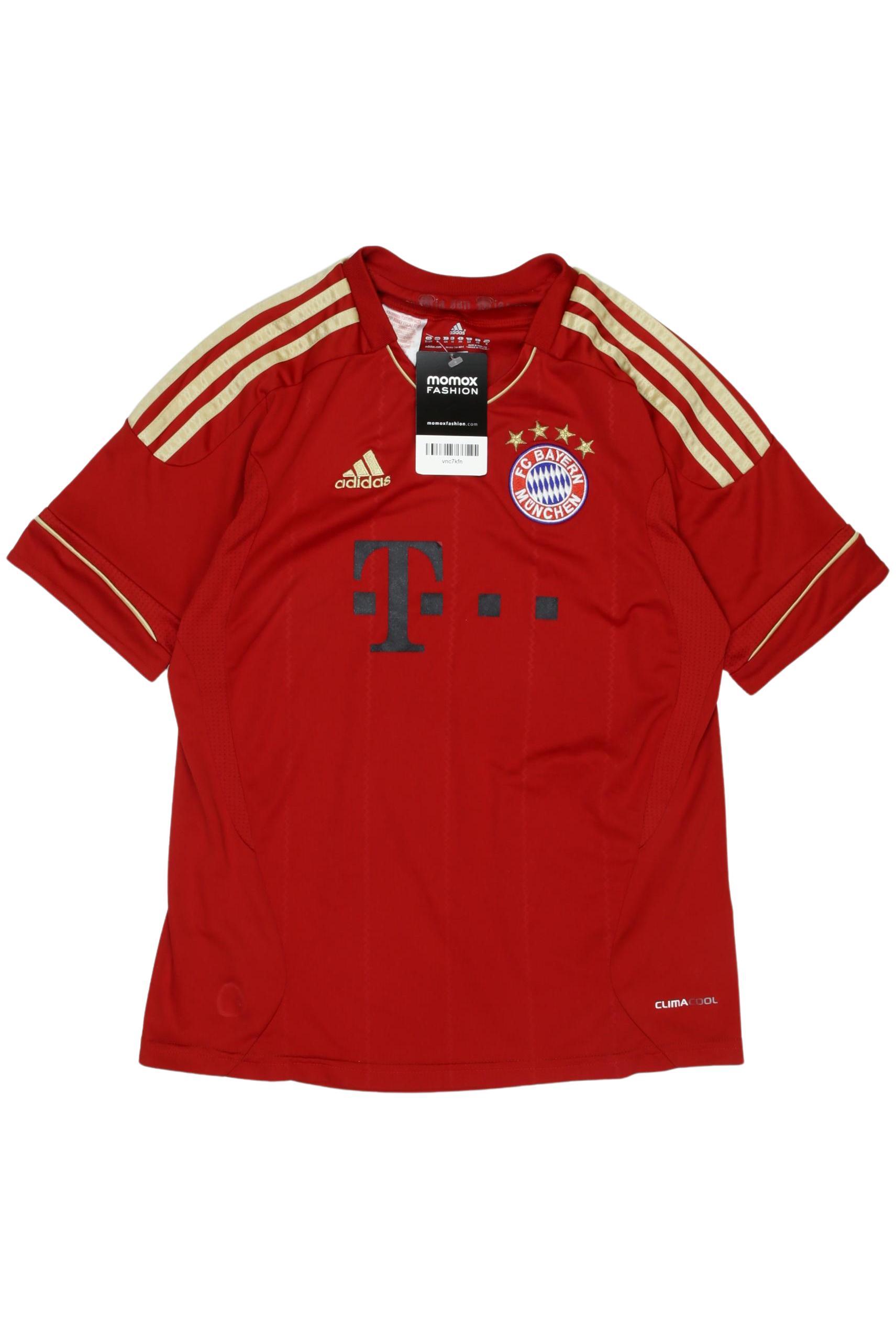 

adidas Herren T-Shirt, rot, Gr. 152