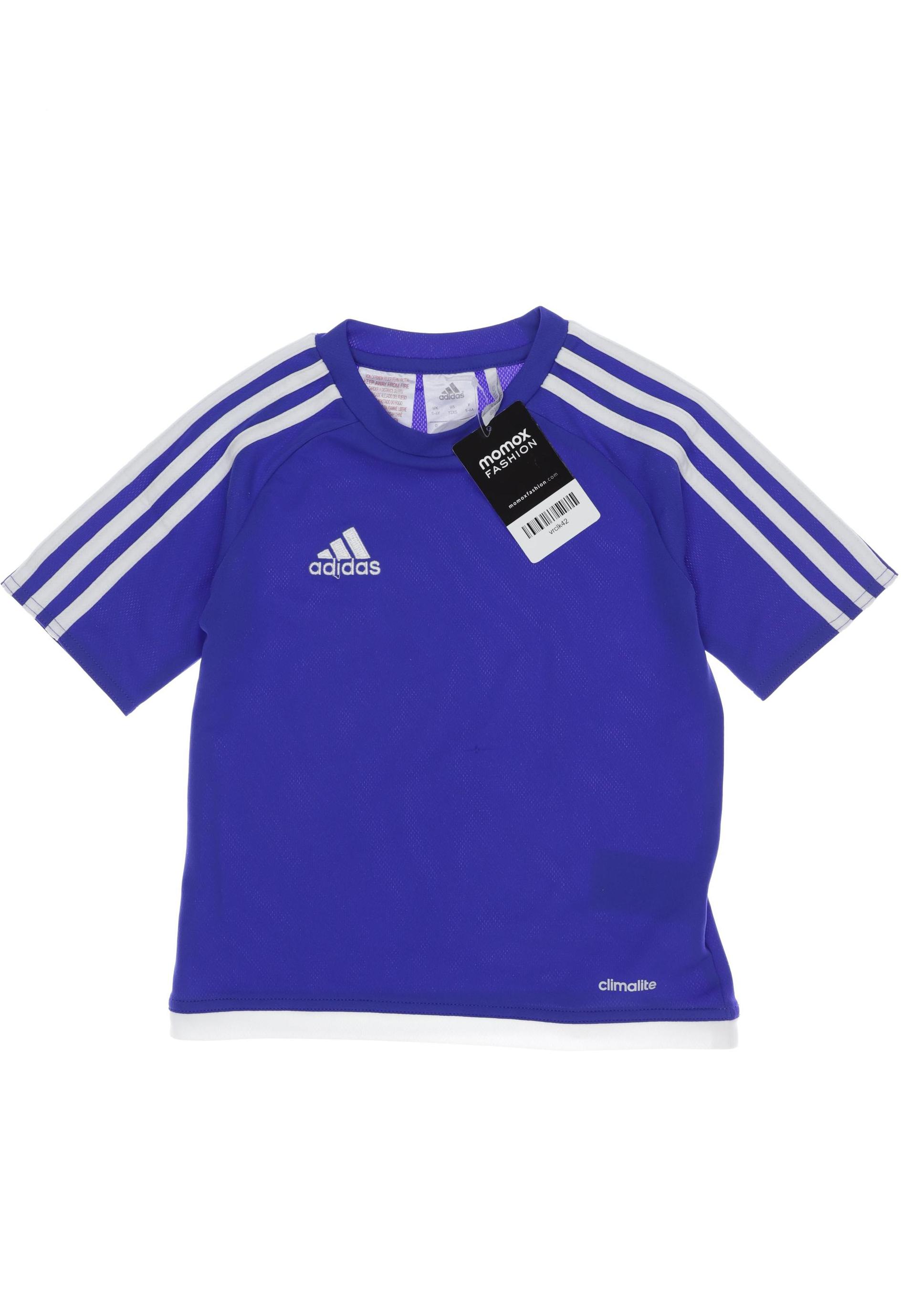 

adidas Herren T-Shirt, blau, Gr. 116