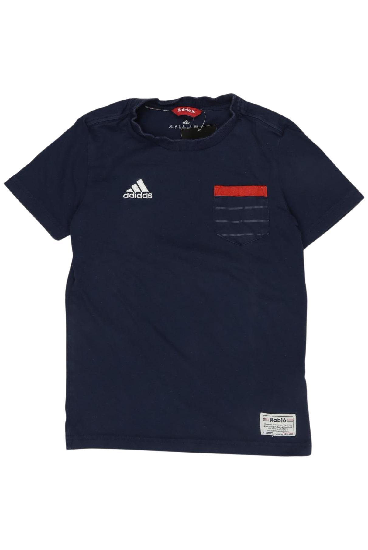 

adidas Jungen T-Shirt, marineblau, Gr. 140