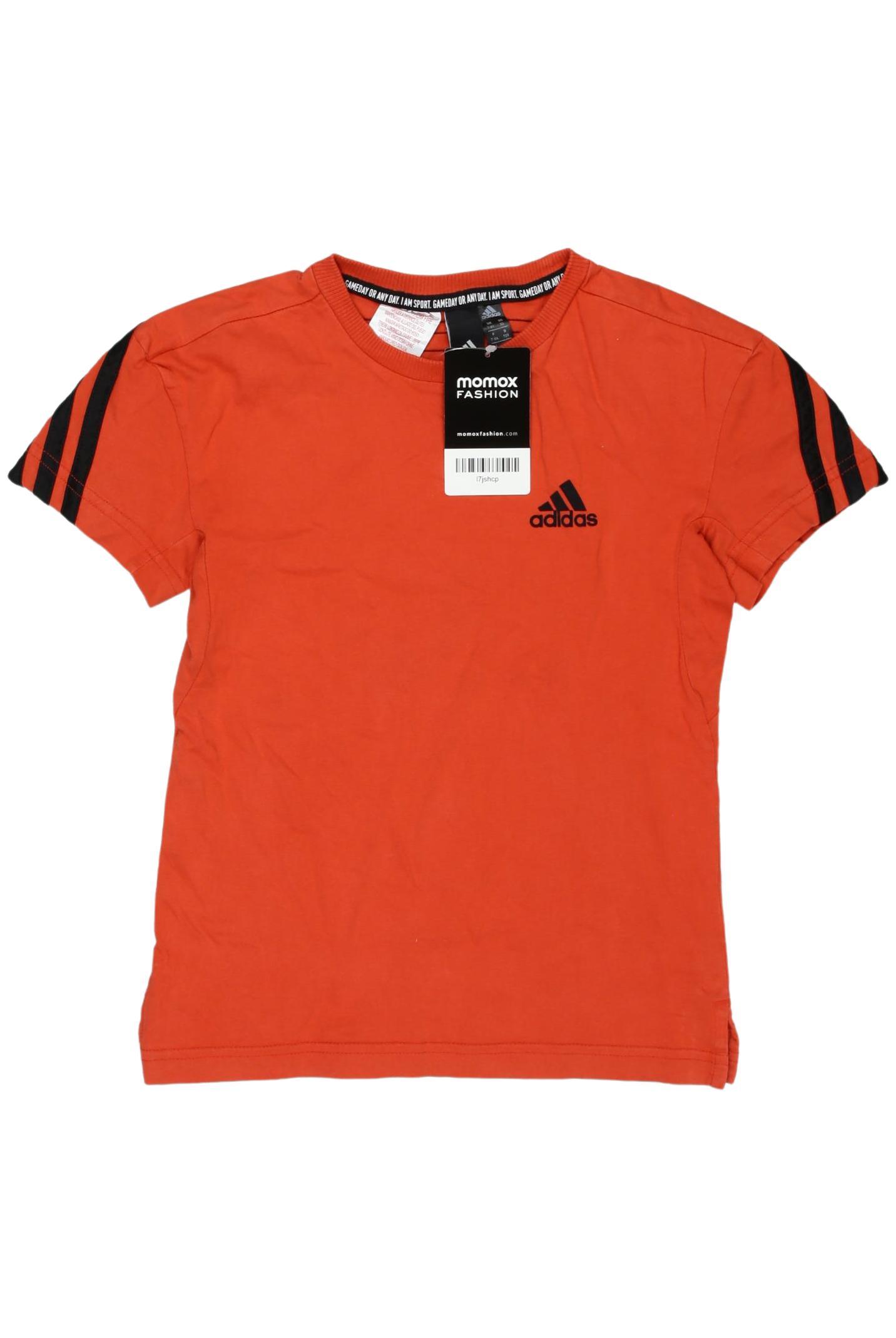 

adidas Jungen T-Shirt, rot, Gr. 128
