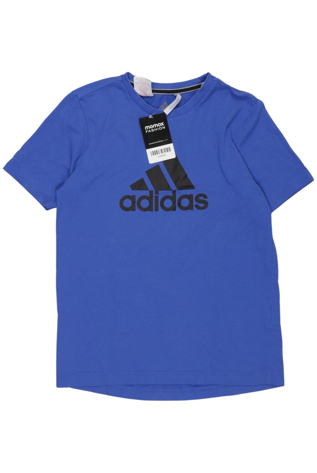 

adidas Herren T-Shirt, blau, Gr. uni