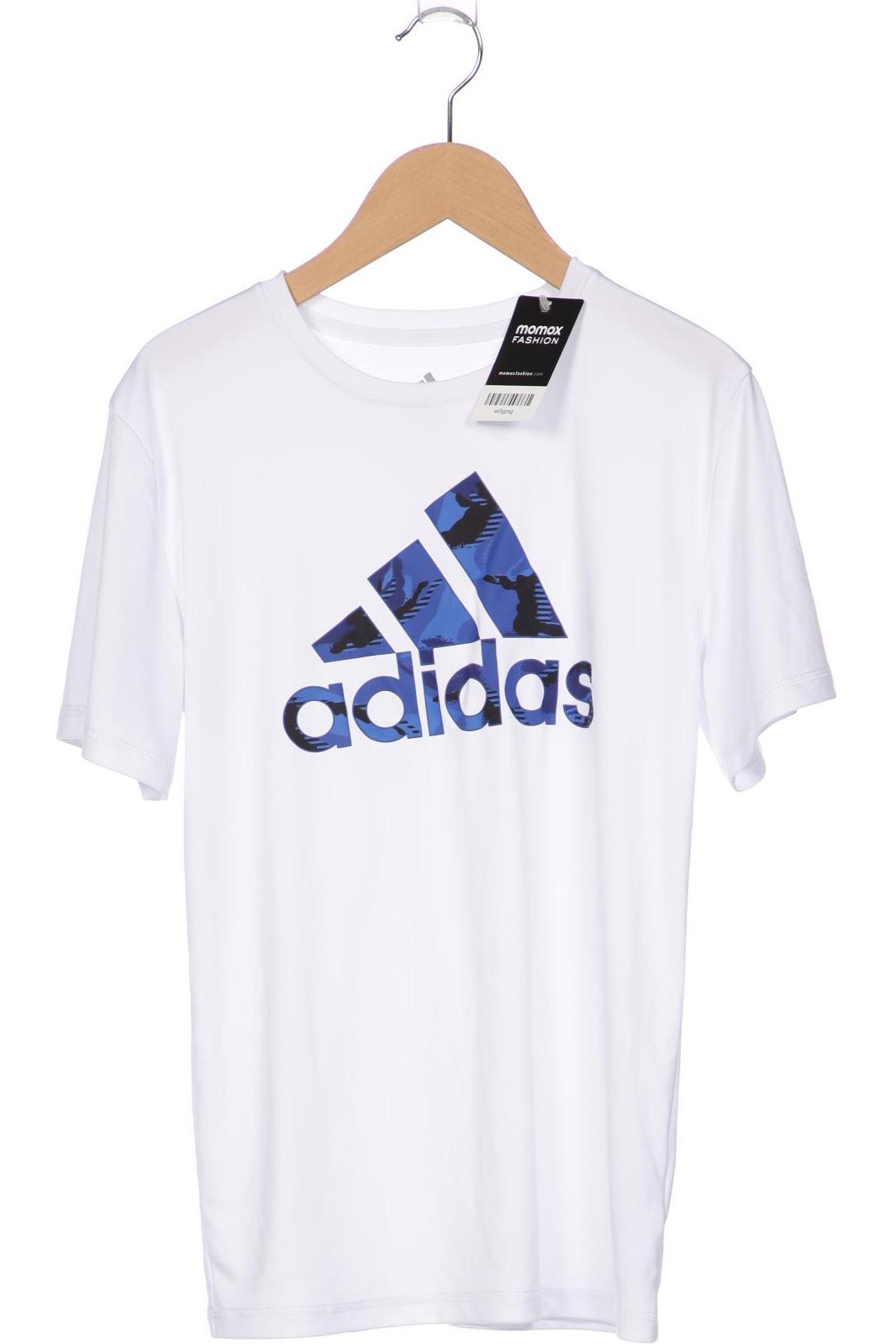 

adidas Herren T-Shirt, weiß, Gr. 146