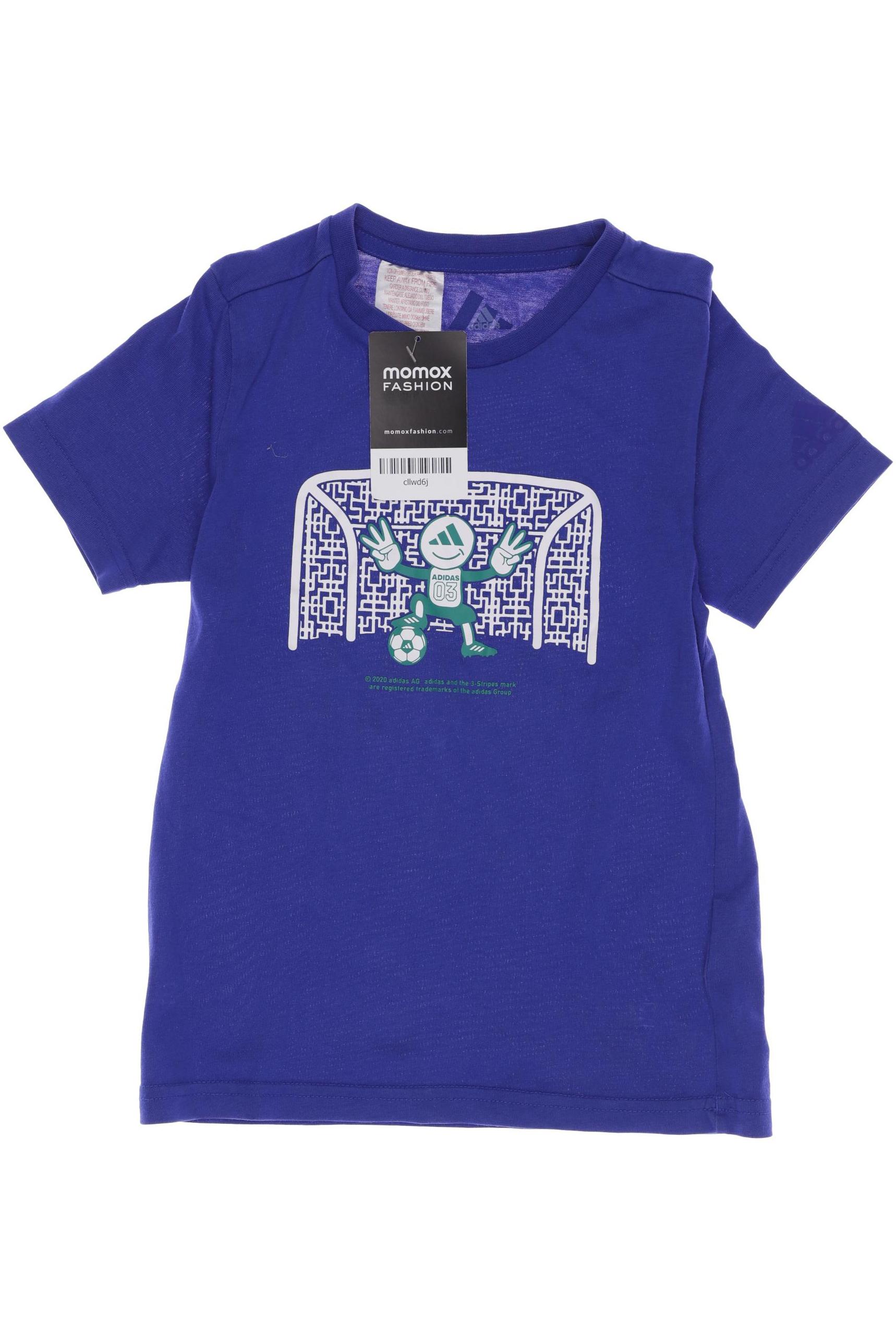 

adidas Herren T-Shirt, blau, Gr. 122
