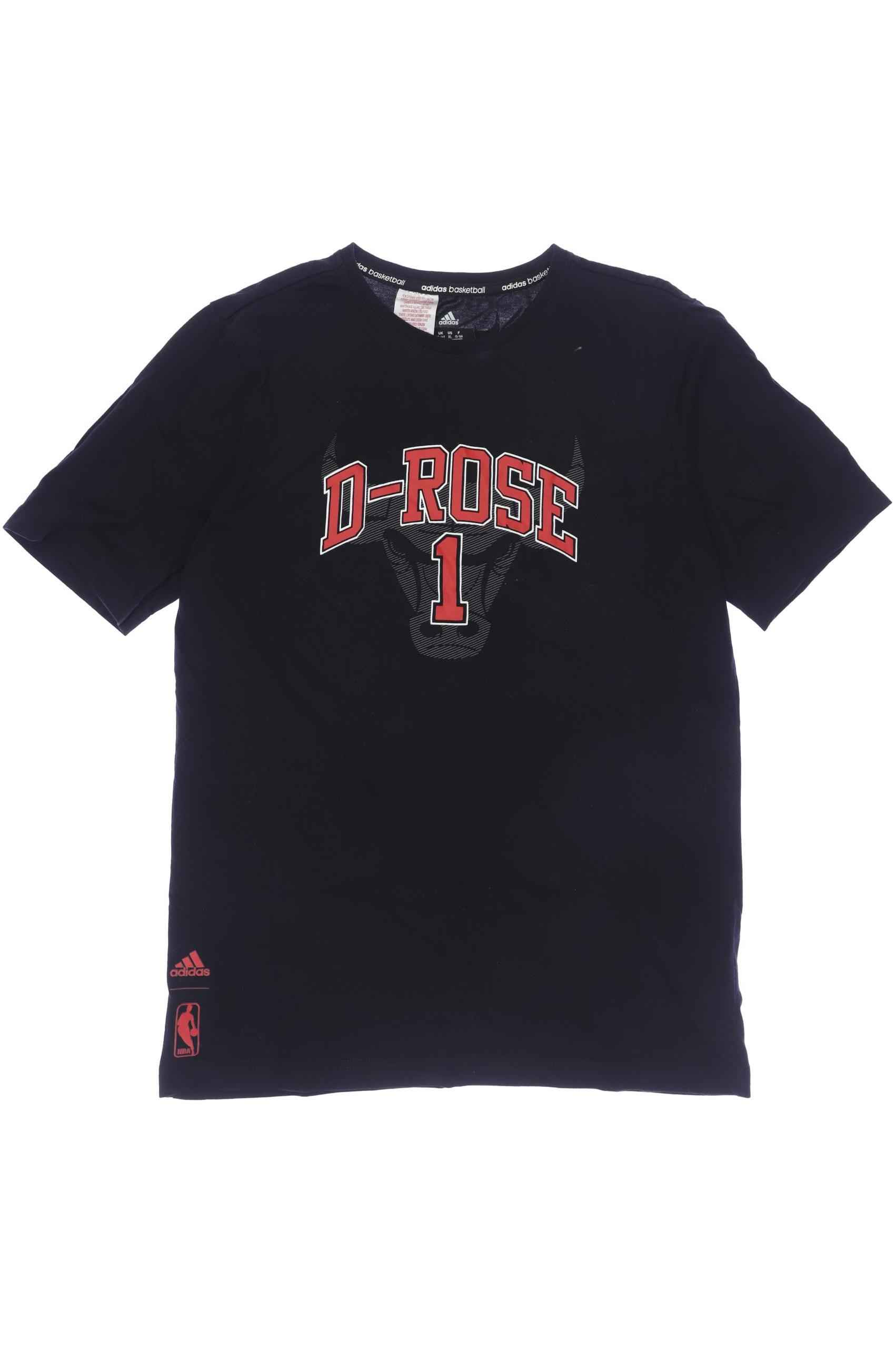 

adidas Herren T-Shirt, schwarz, Gr. 176