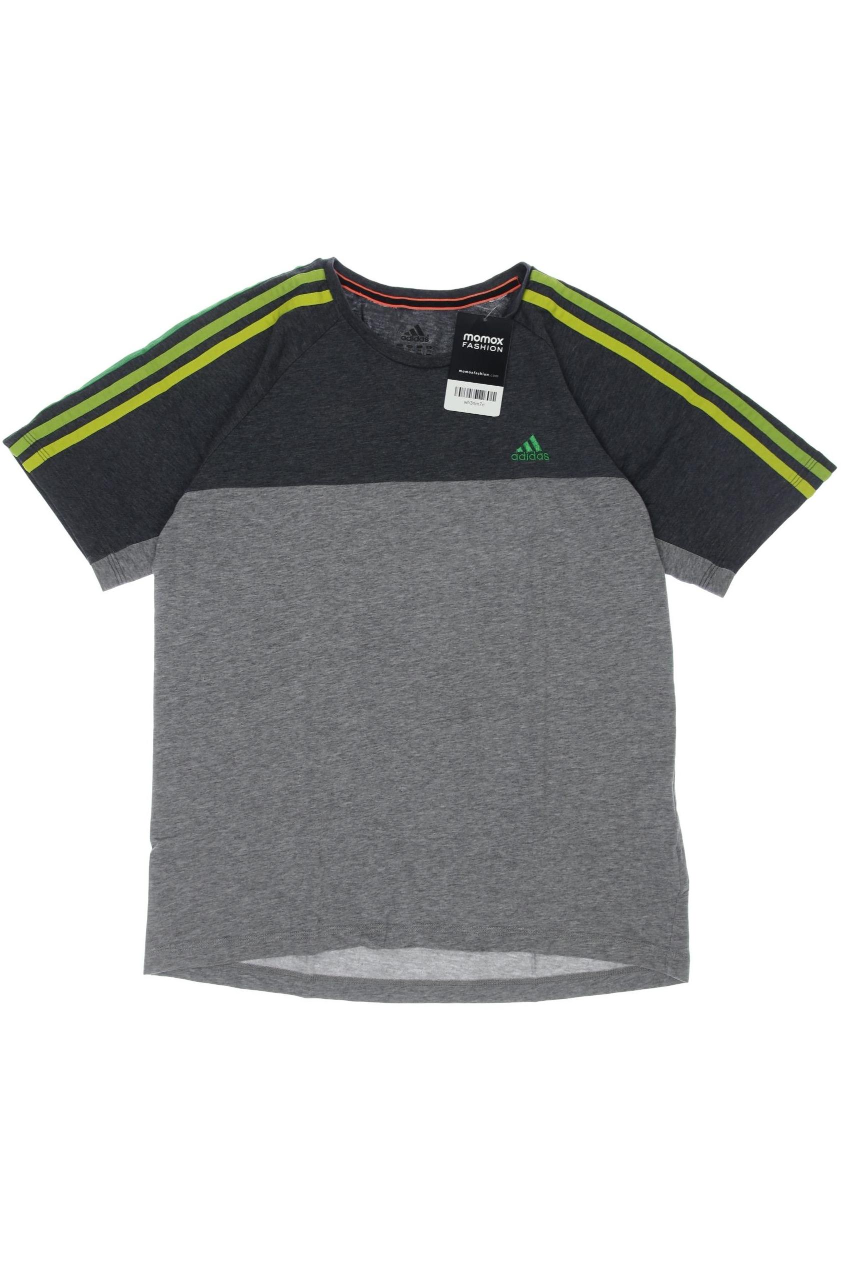 

adidas Herren T-Shirt, grau, Gr. 176
