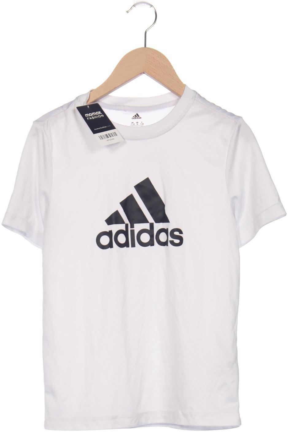 

adidas Herren T-Shirt, weiß, Gr. 152