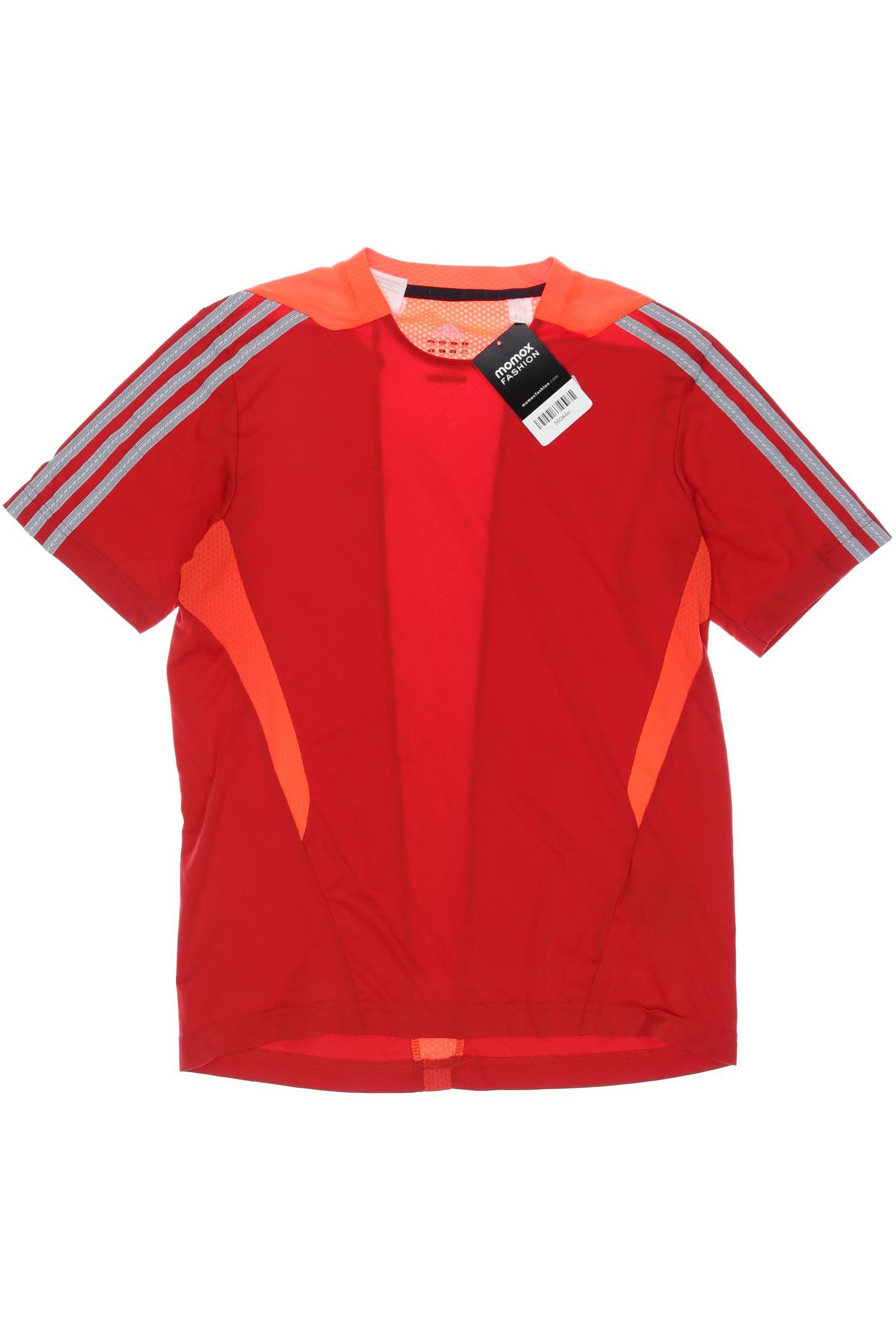 

adidas Herren T-Shirt, rot, Gr. 164