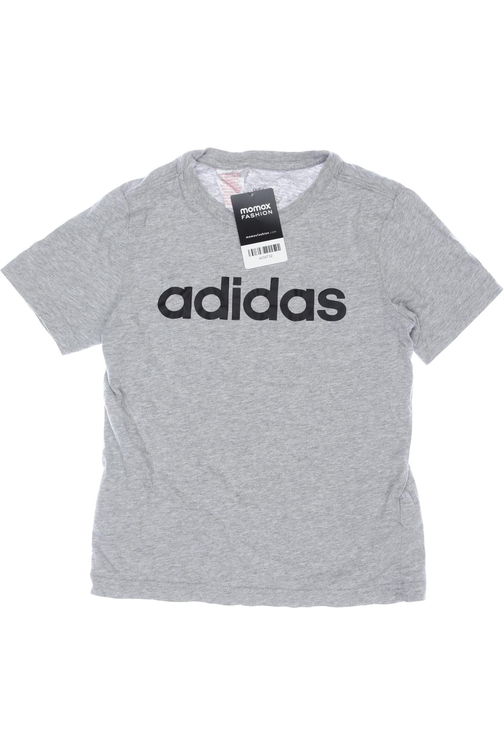 

adidas Herren T-Shirt, grau, Gr. 146