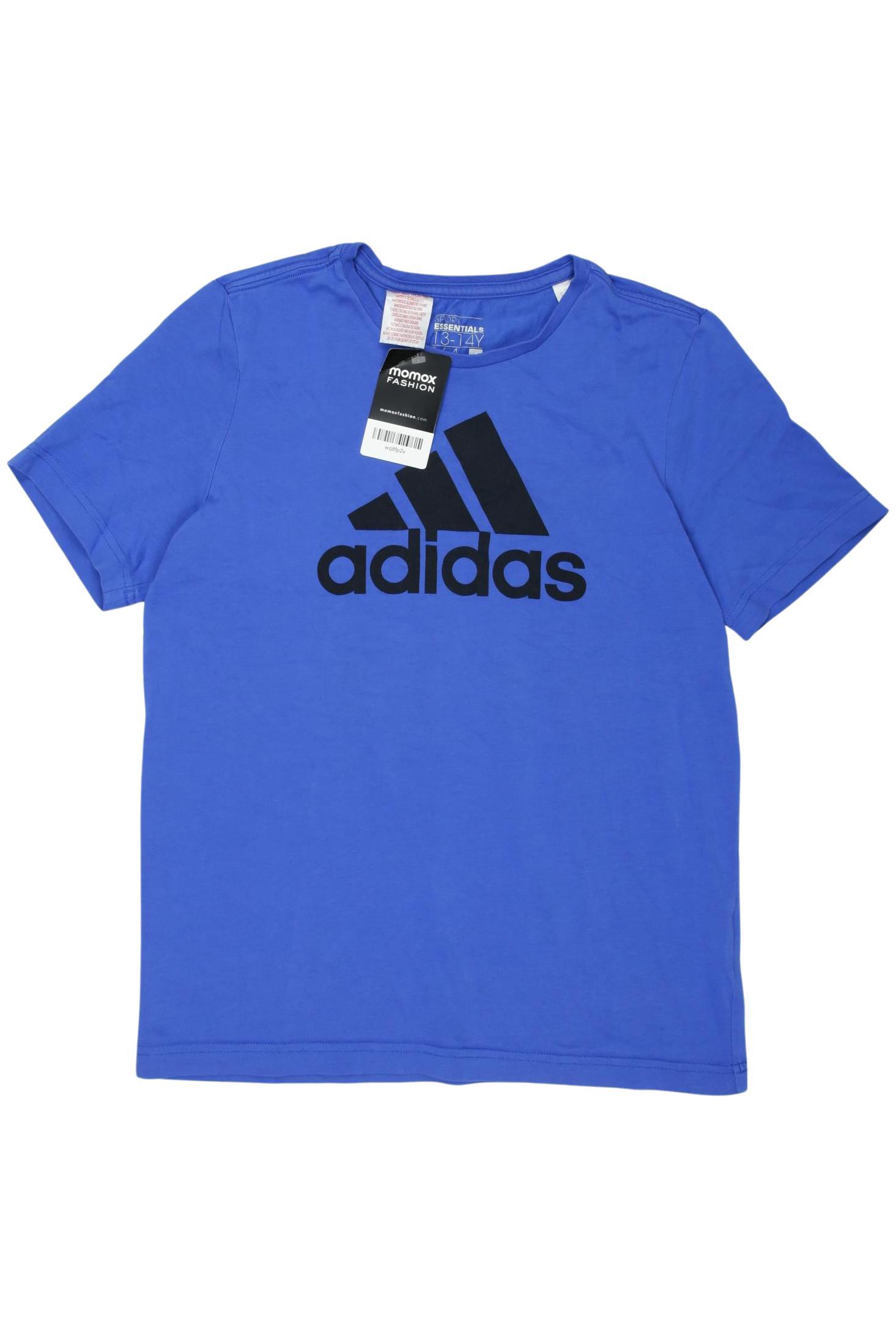 

adidas Herren T-Shirt, blau, Gr. 164