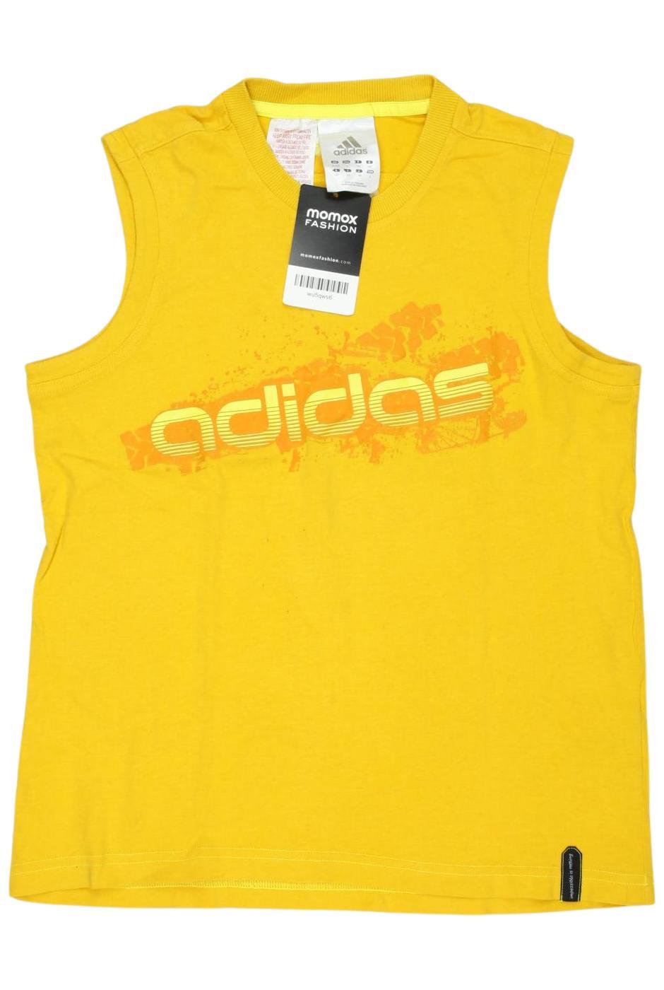 

adidas Herren T-Shirt, orange, Gr. 164
