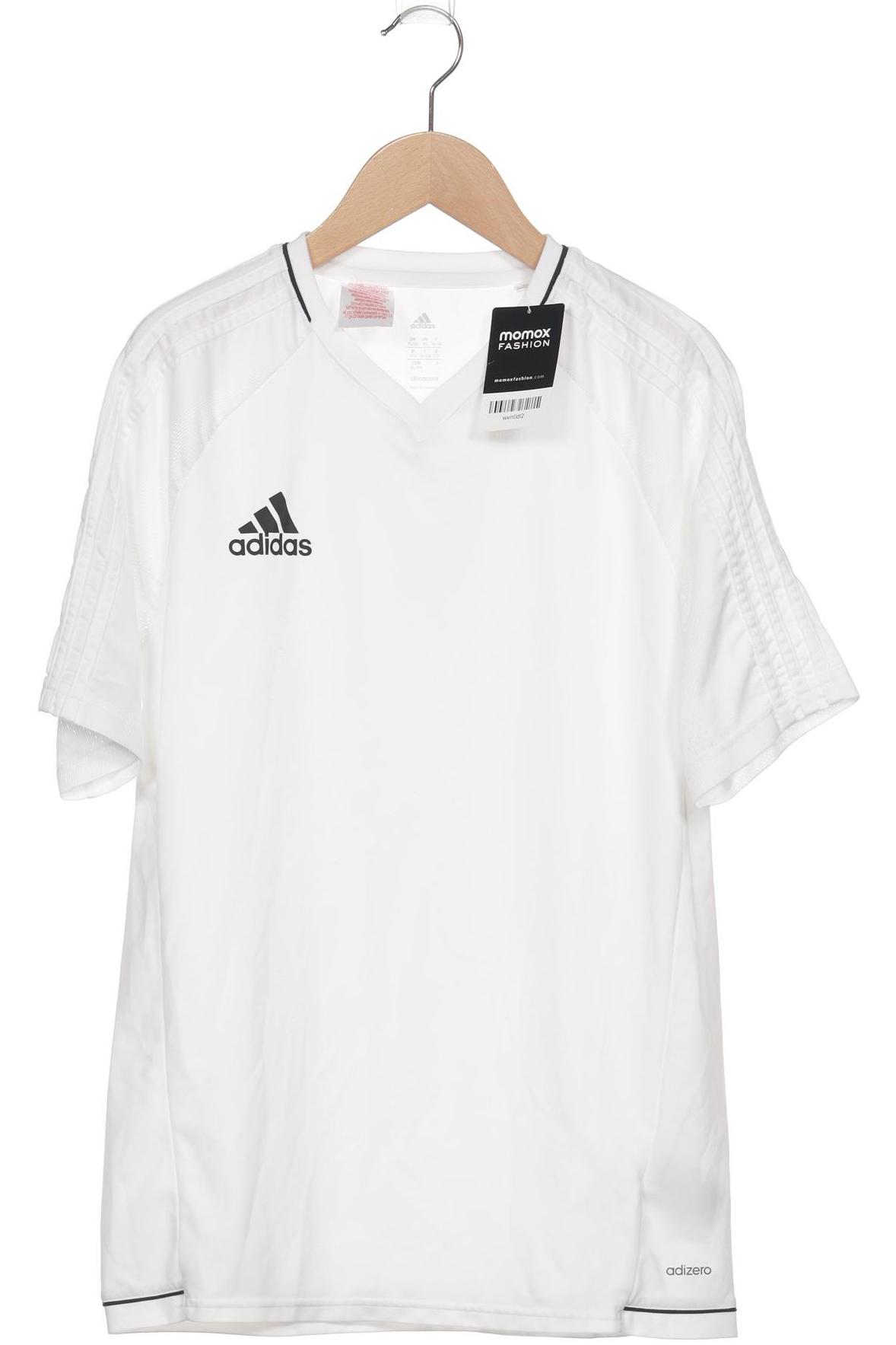 

adidas Herren T-Shirt, weiß, Gr. 176