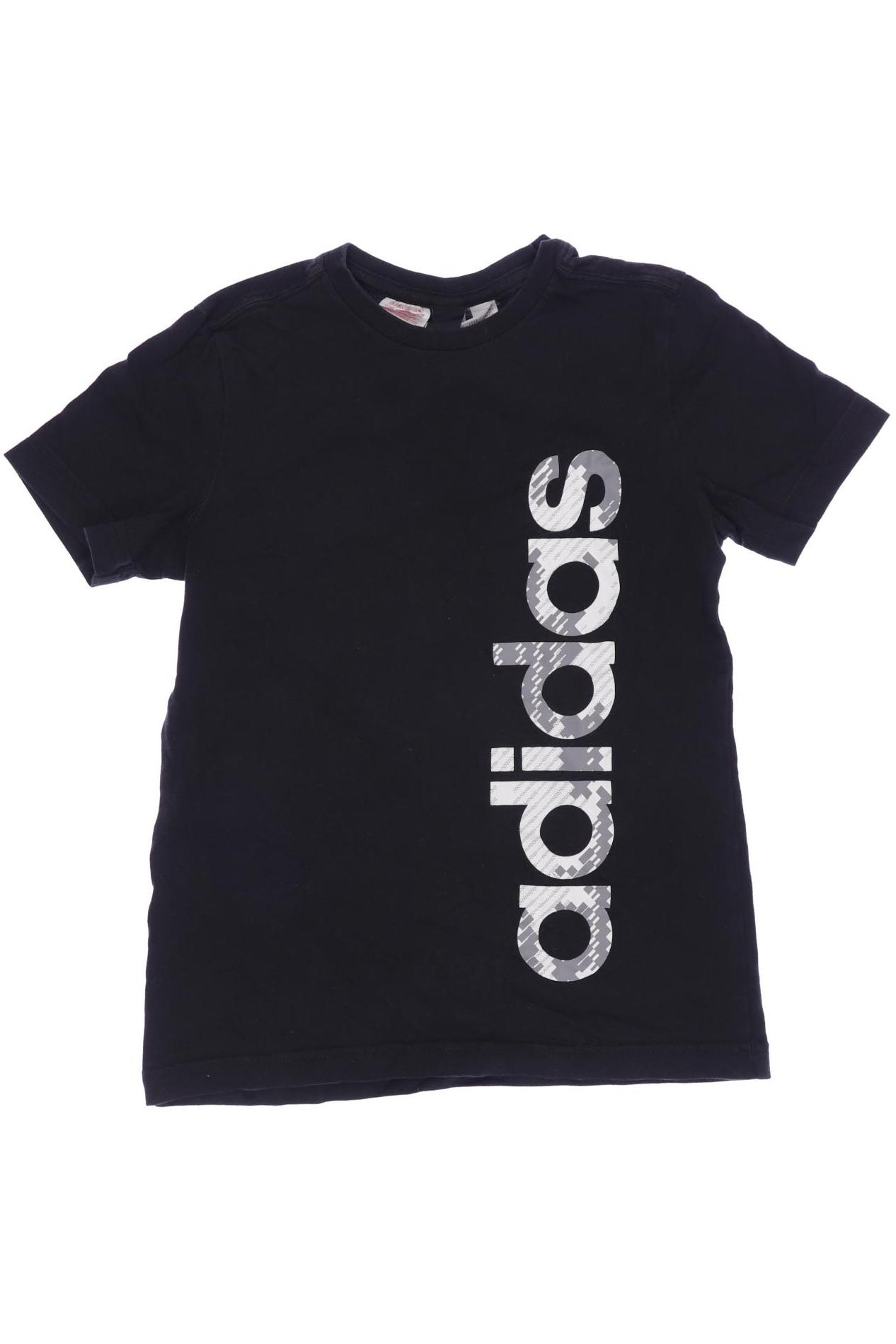 

adidas Herren T-Shirt, schwarz, Gr. 140