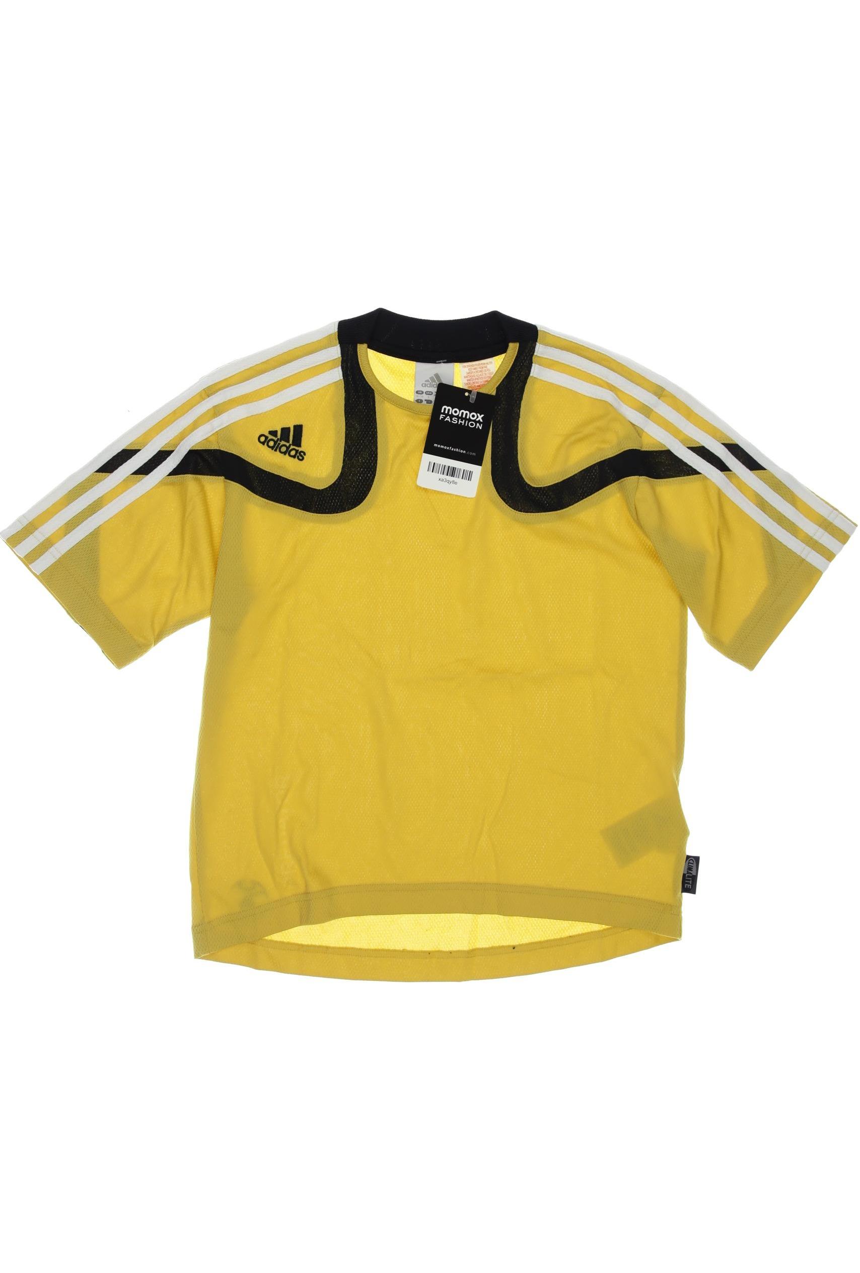 

adidas Herren T-Shirt, gelb, Gr. 140