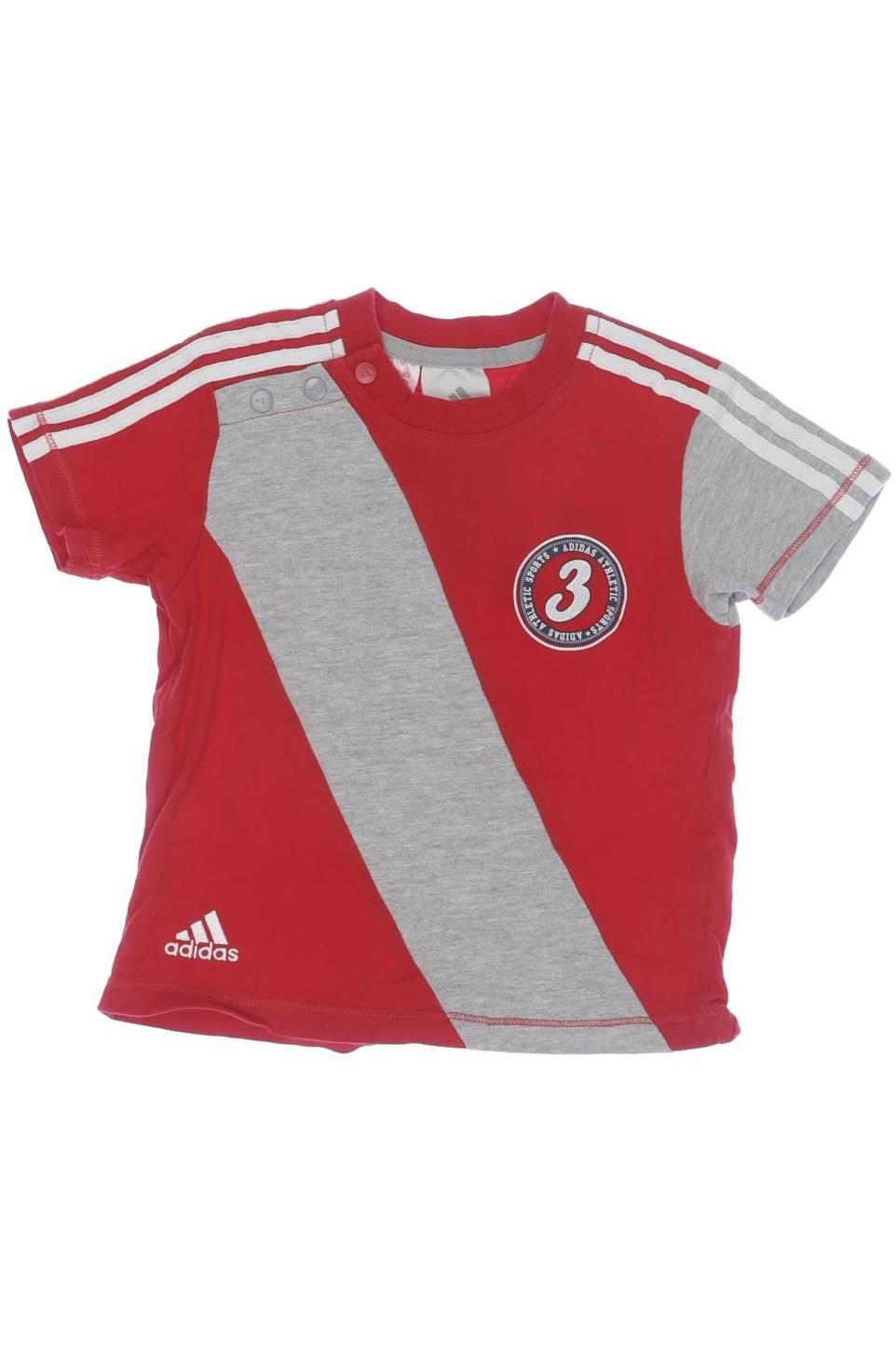 

adidas Herren T-Shirt, rot, Gr. 68