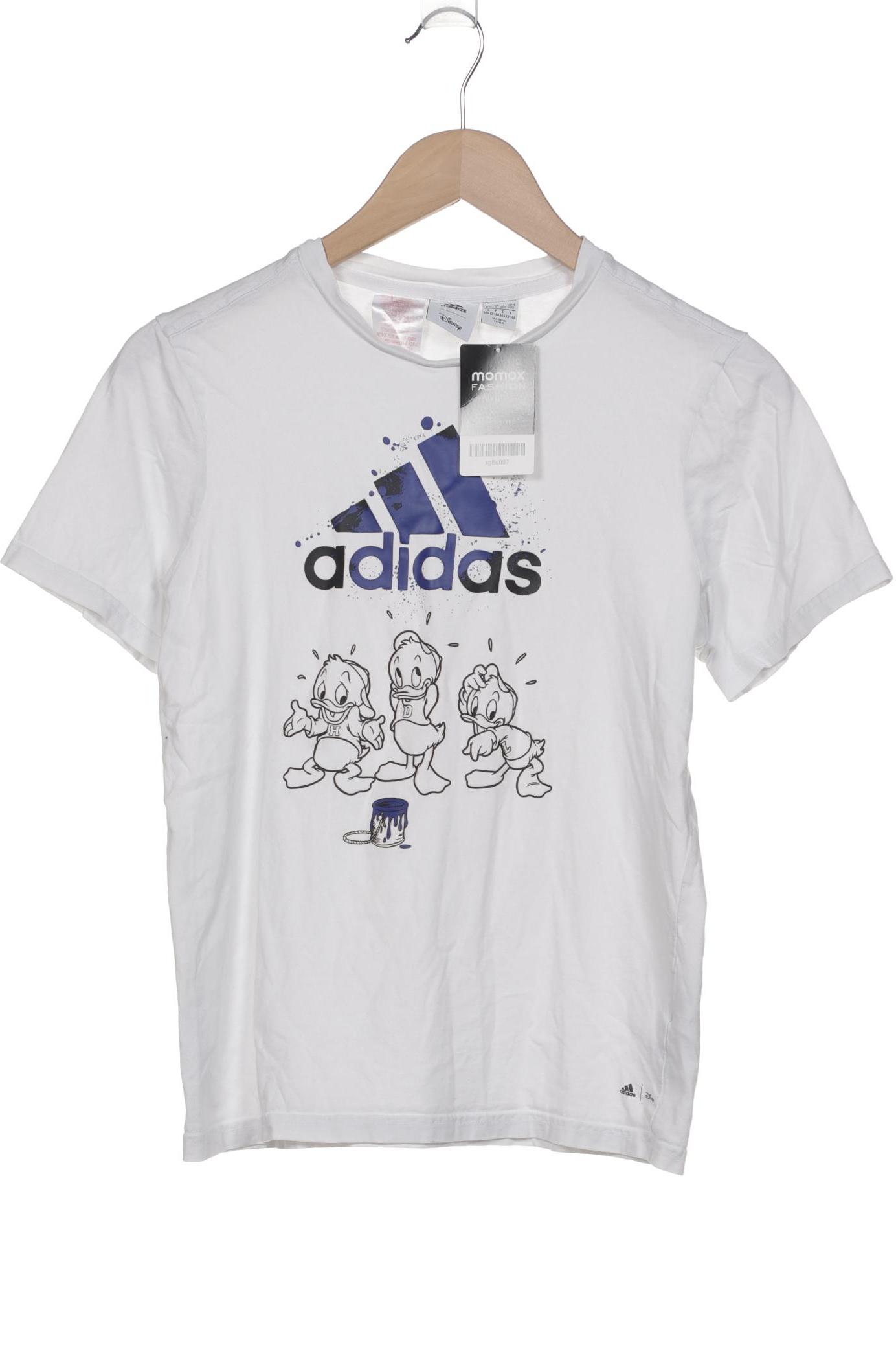 

adidas Herren T-Shirt, weiß, Gr. 164