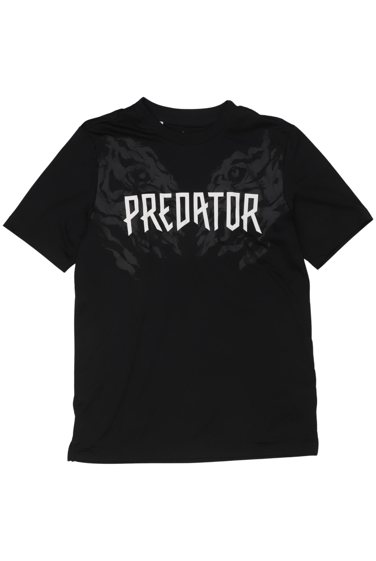 

adidas Jungen T-Shirt, schwarz, Gr. 164