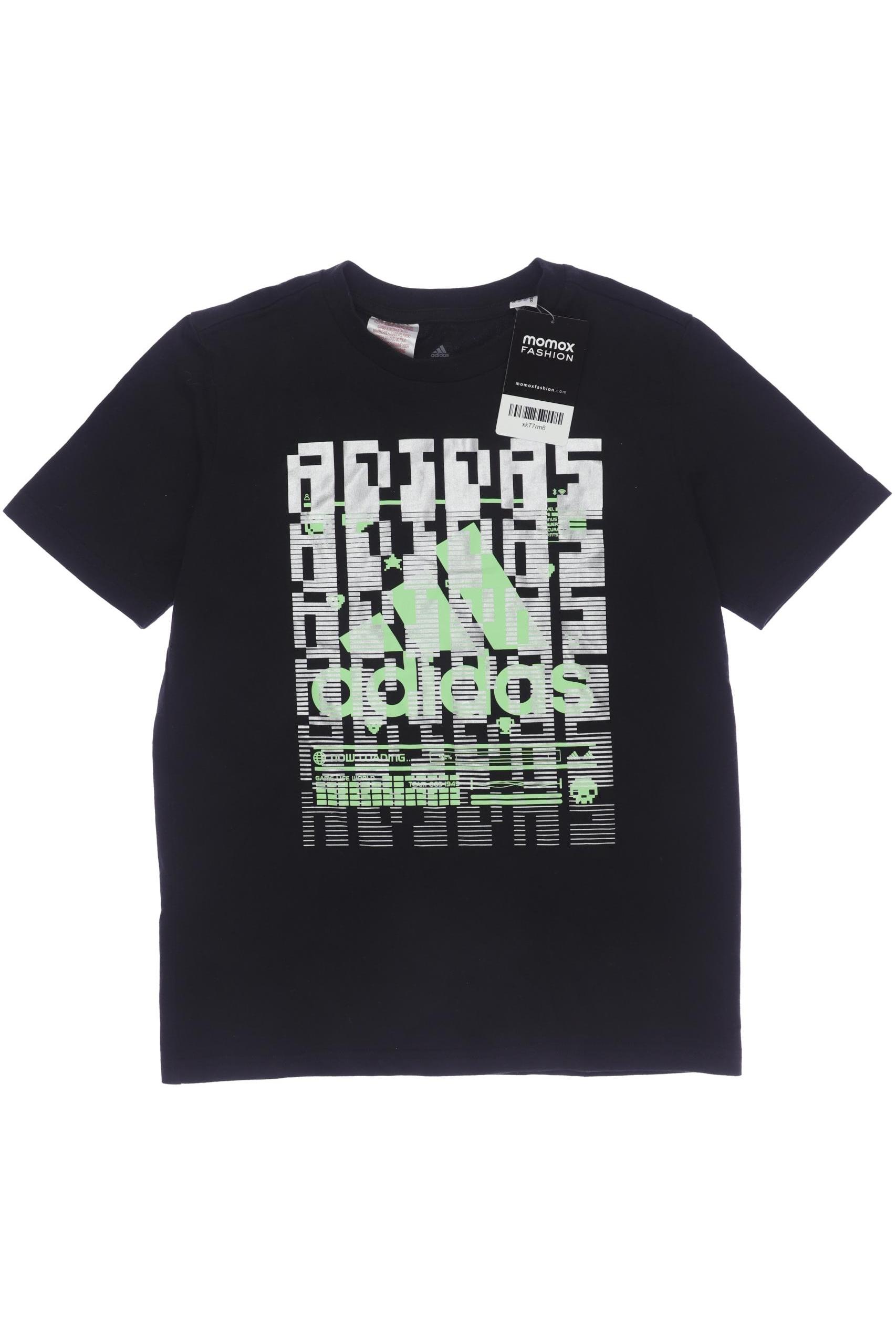 

adidas Herren T-Shirt, schwarz, Gr. 140