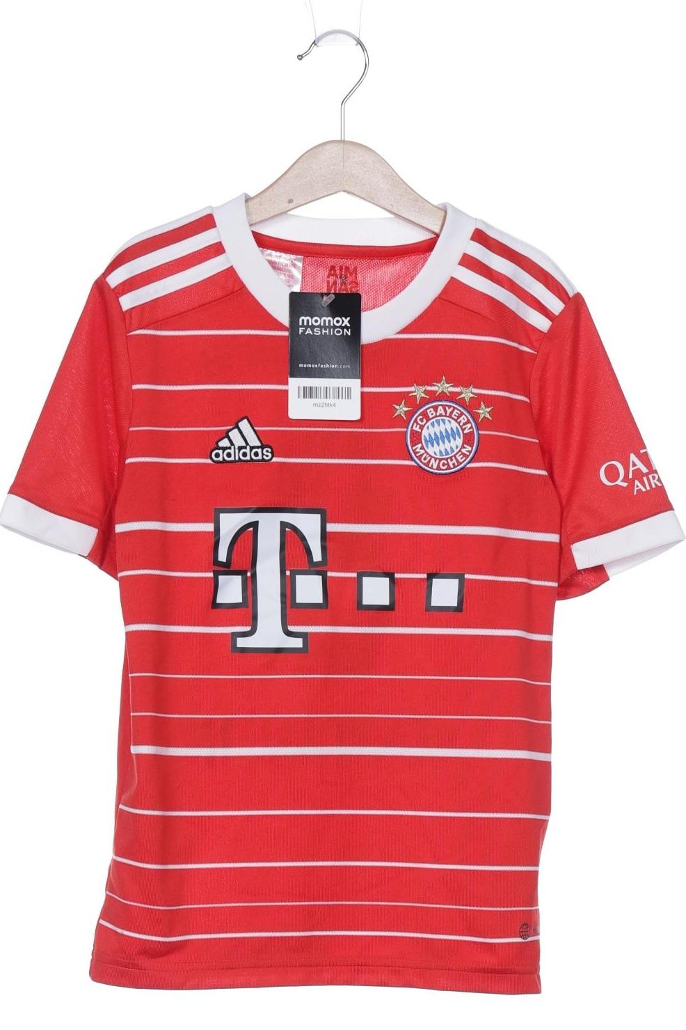

adidas Herren T-Shirt, rot, Gr. 140