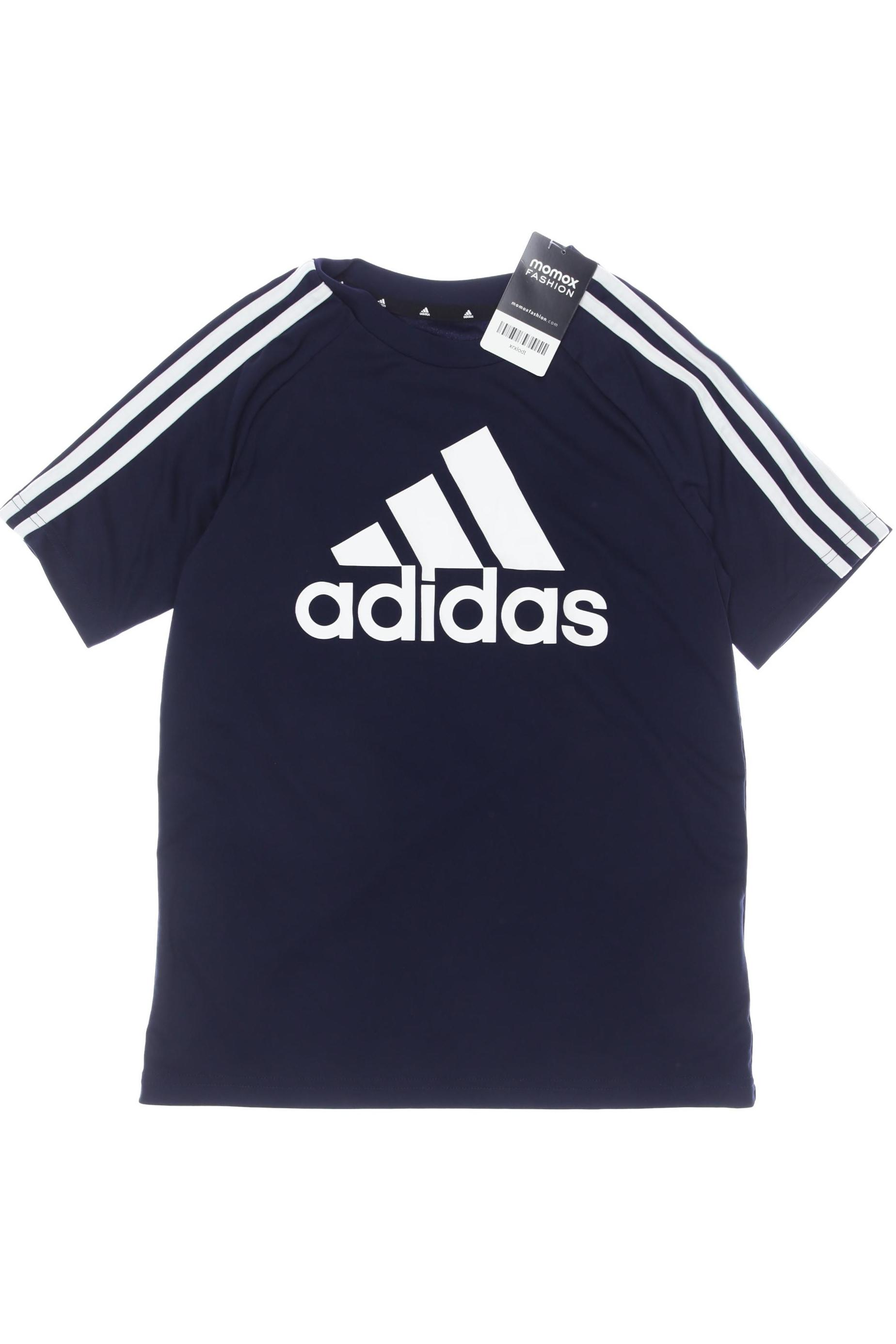 

adidas Herren T-Shirt, marineblau, Gr. 152