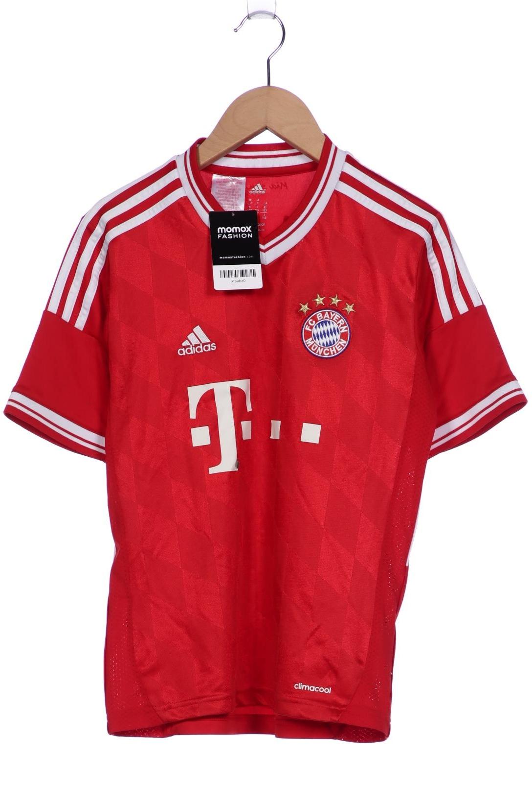 

adidas Herren T-Shirt, rot, Gr. 152