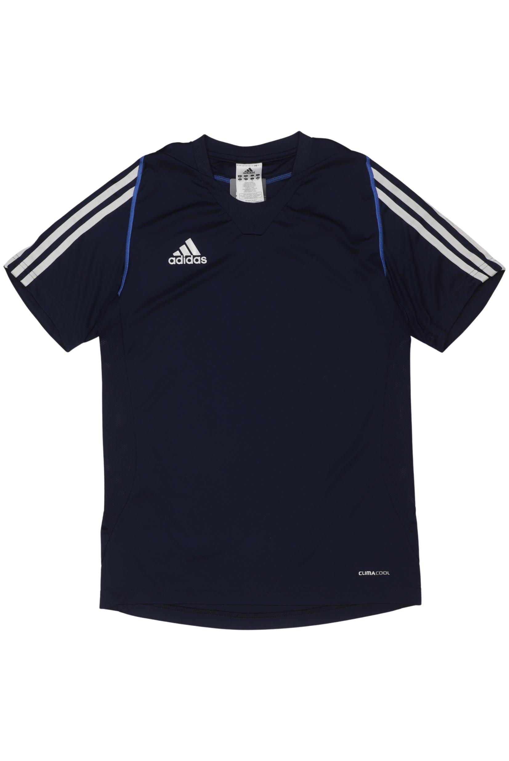 

adidas Jungen T-Shirt, marineblau, Gr. 134