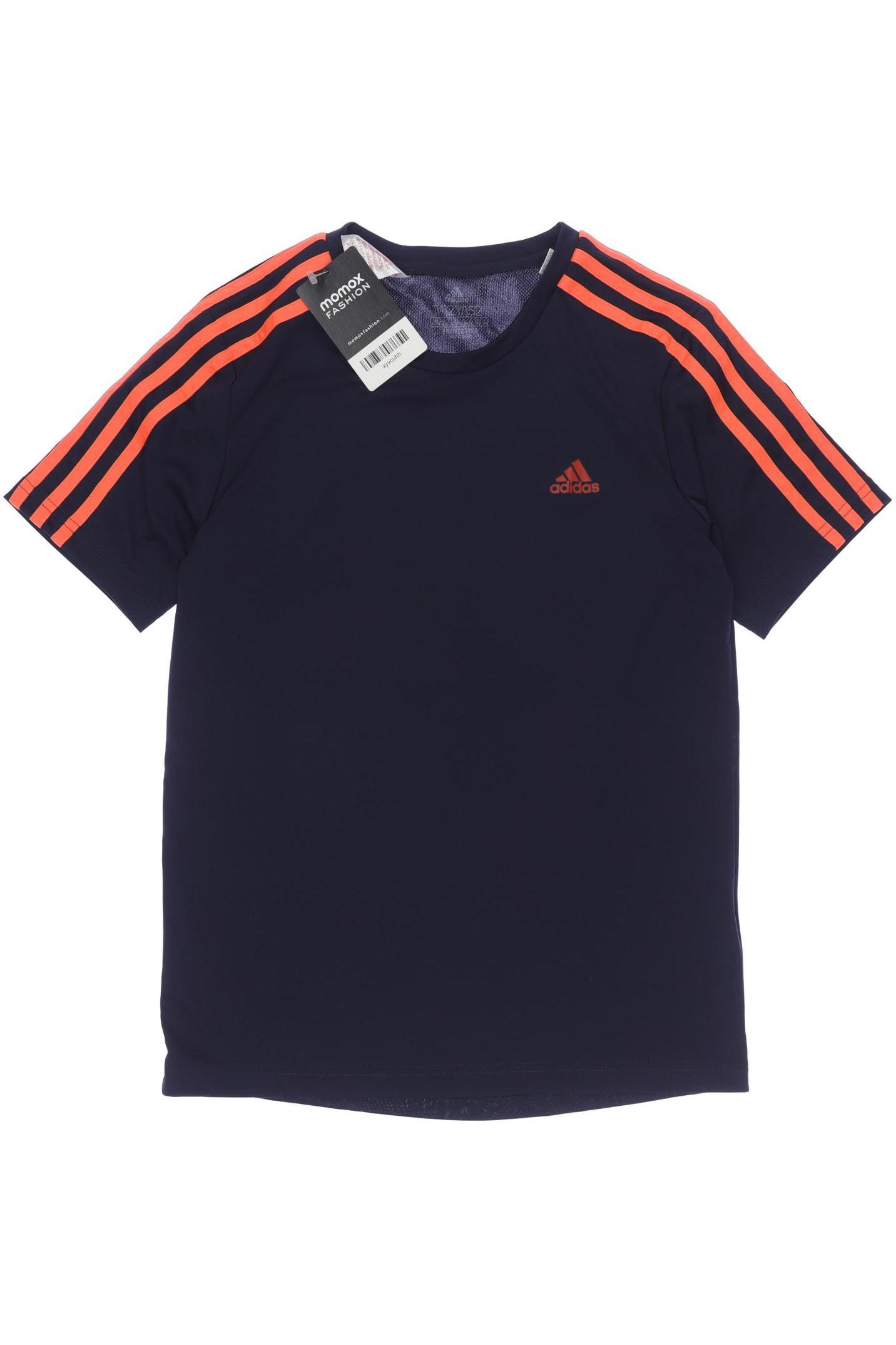 

adidas Herren T-Shirt, marineblau, Gr. 152