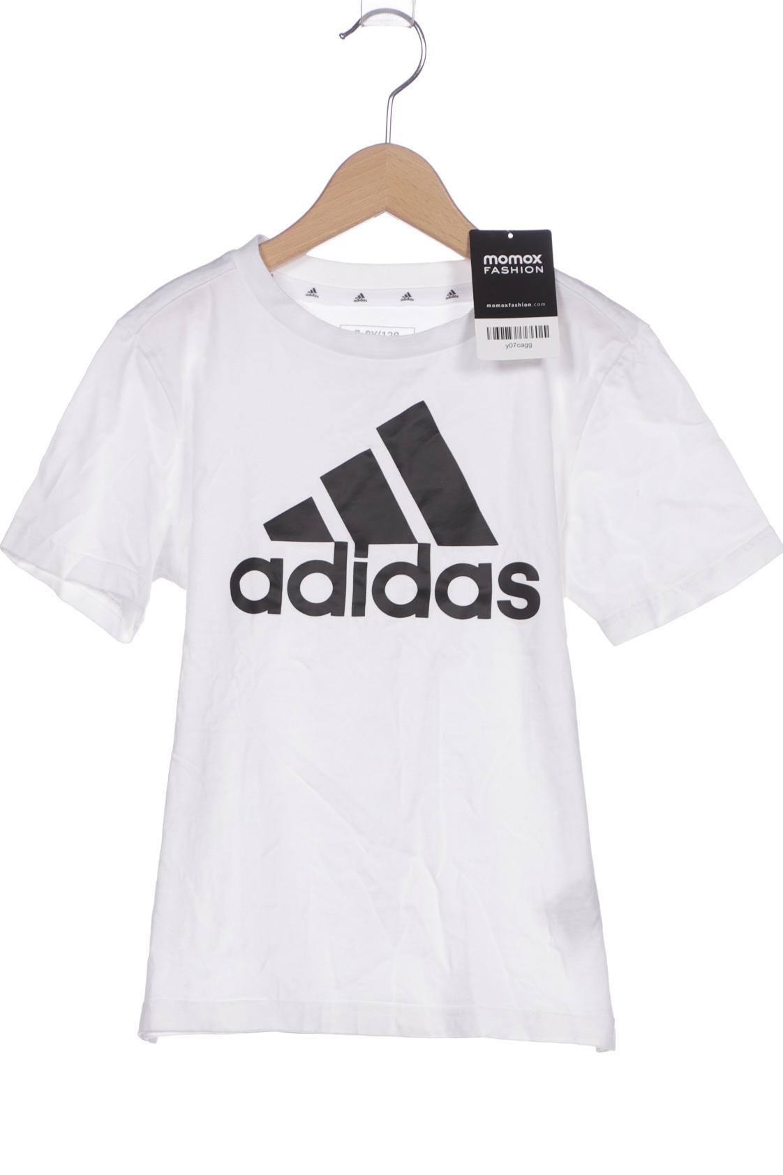 

adidas Herren T-Shirt, weiß, Gr. 128