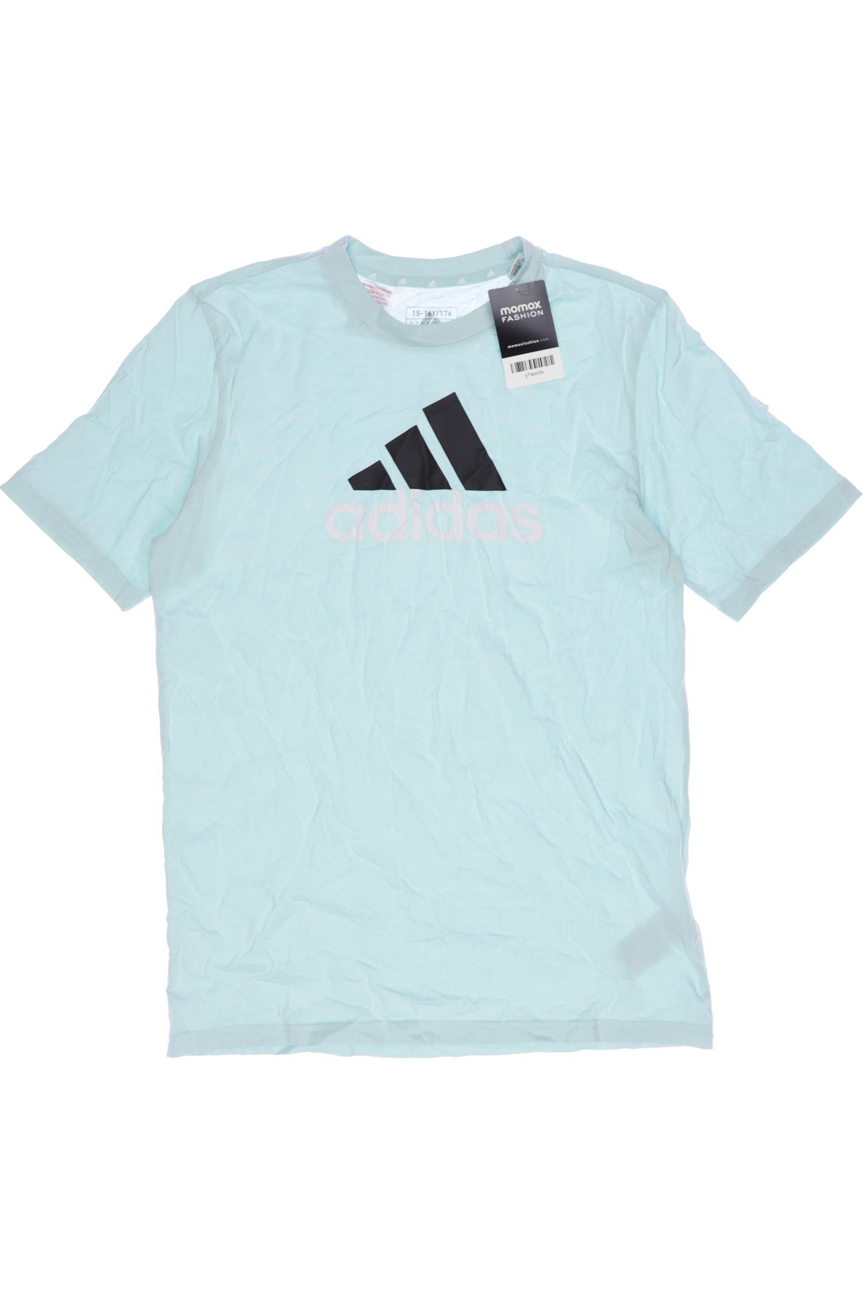

adidas Herren T-Shirt, hellblau, Gr. 176