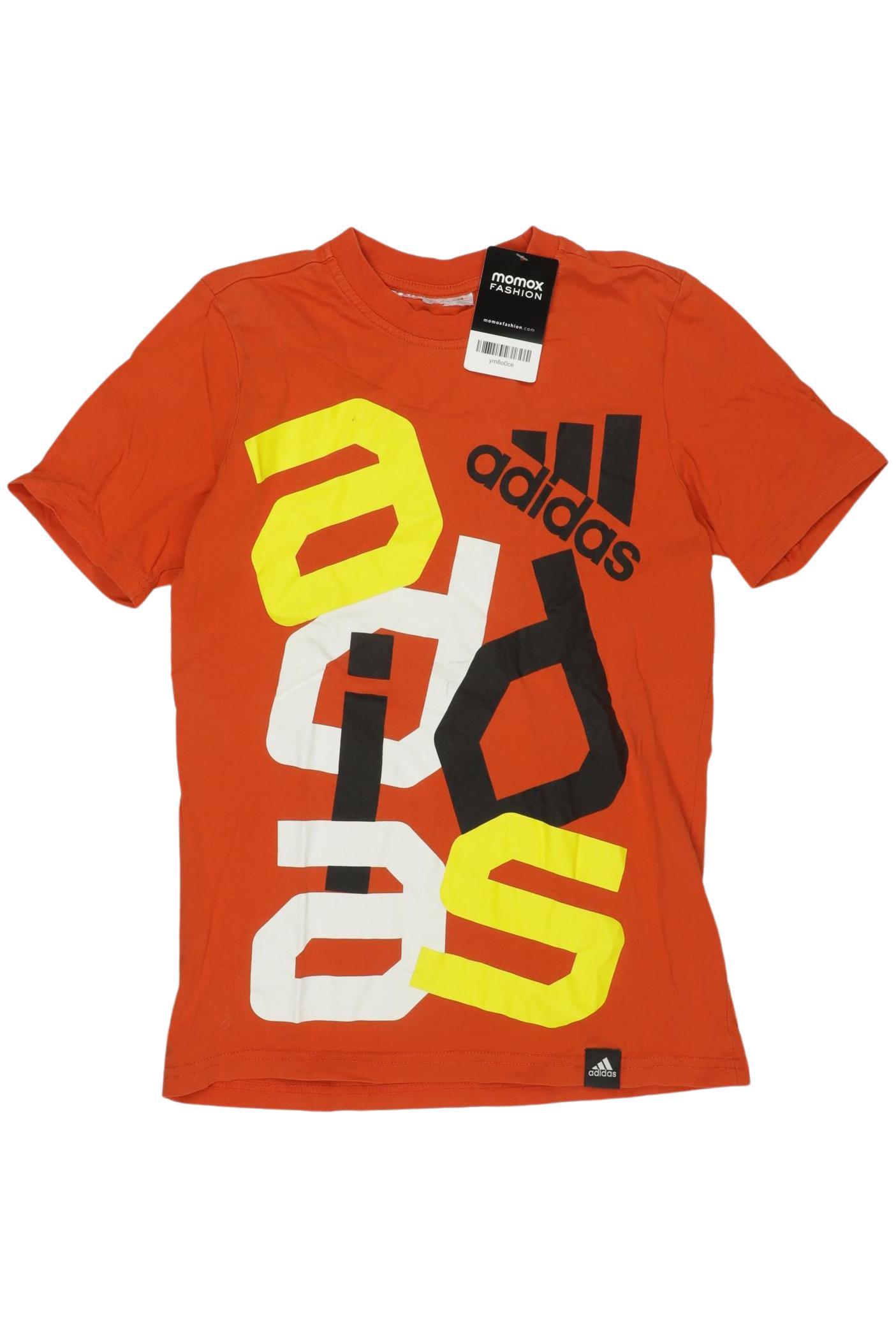

adidas Herren T-Shirt, orange, Gr. 164