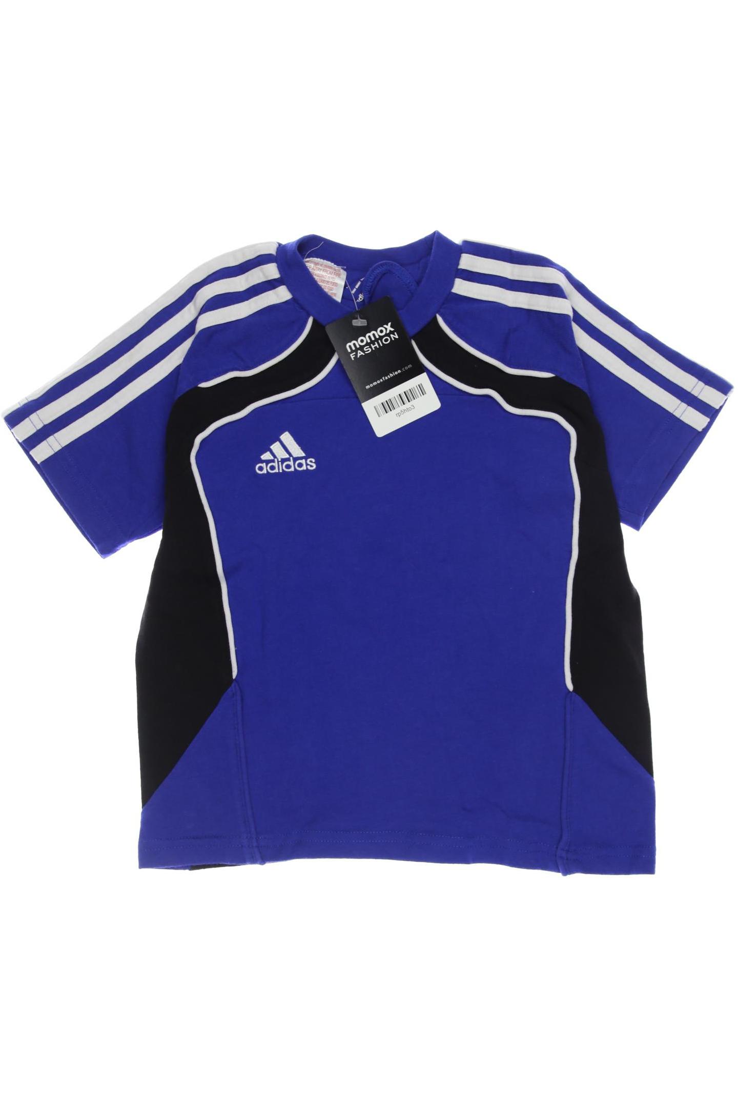 

adidas Jungen T-Shirt, blau, Gr. 116