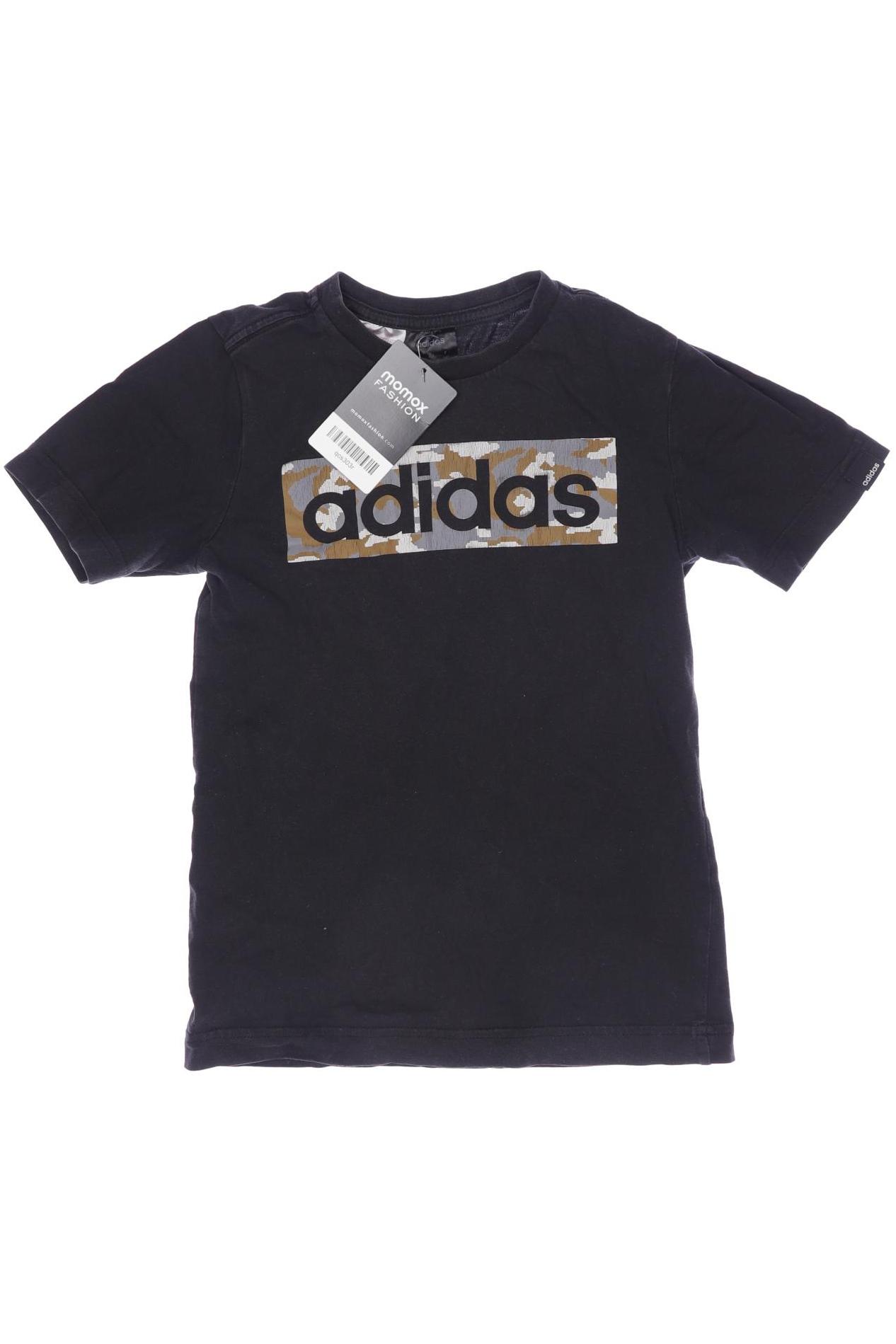 

adidas Herren T-Shirt, schwarz, Gr. 128