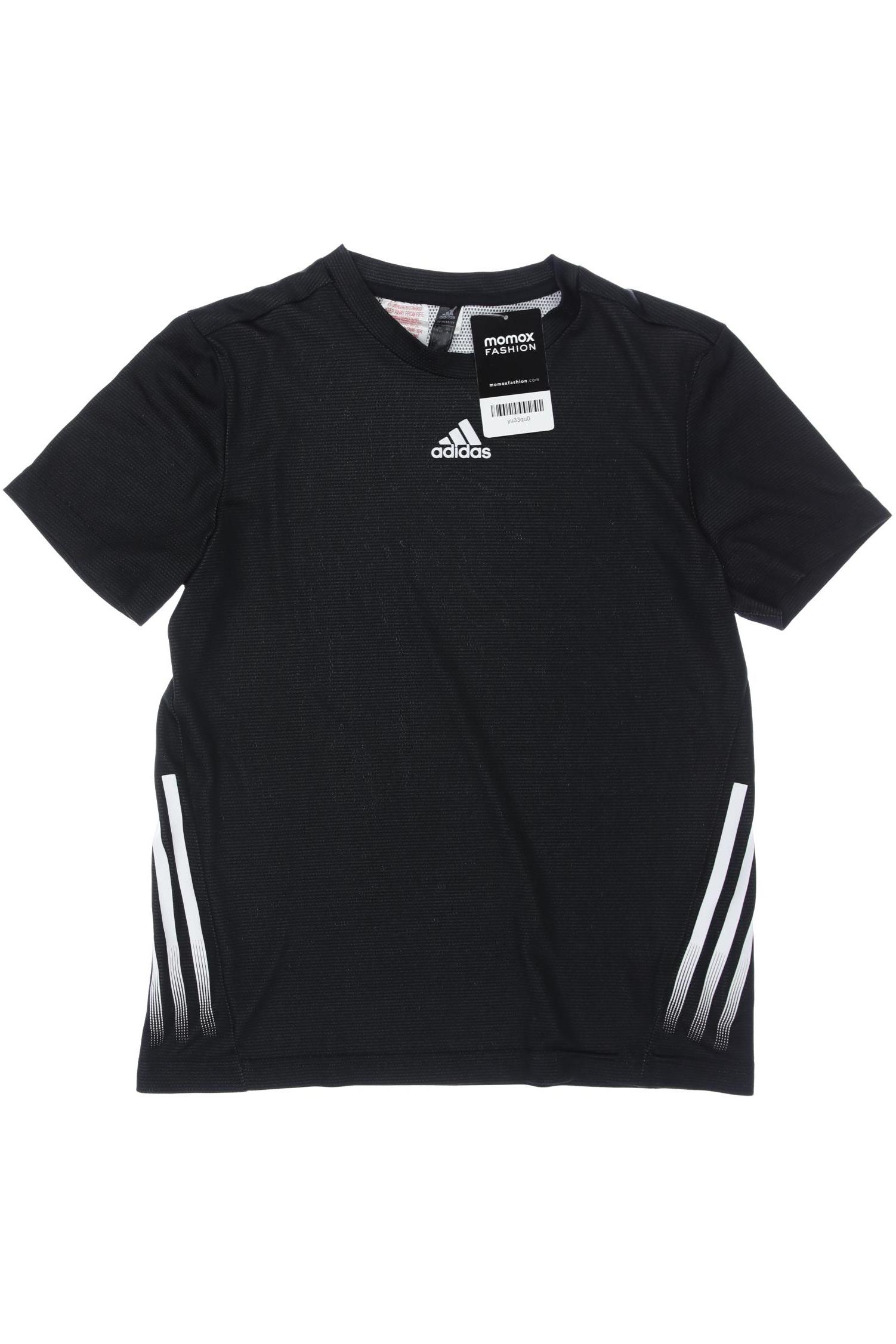 

adidas Herren T-Shirt, schwarz, Gr. 152