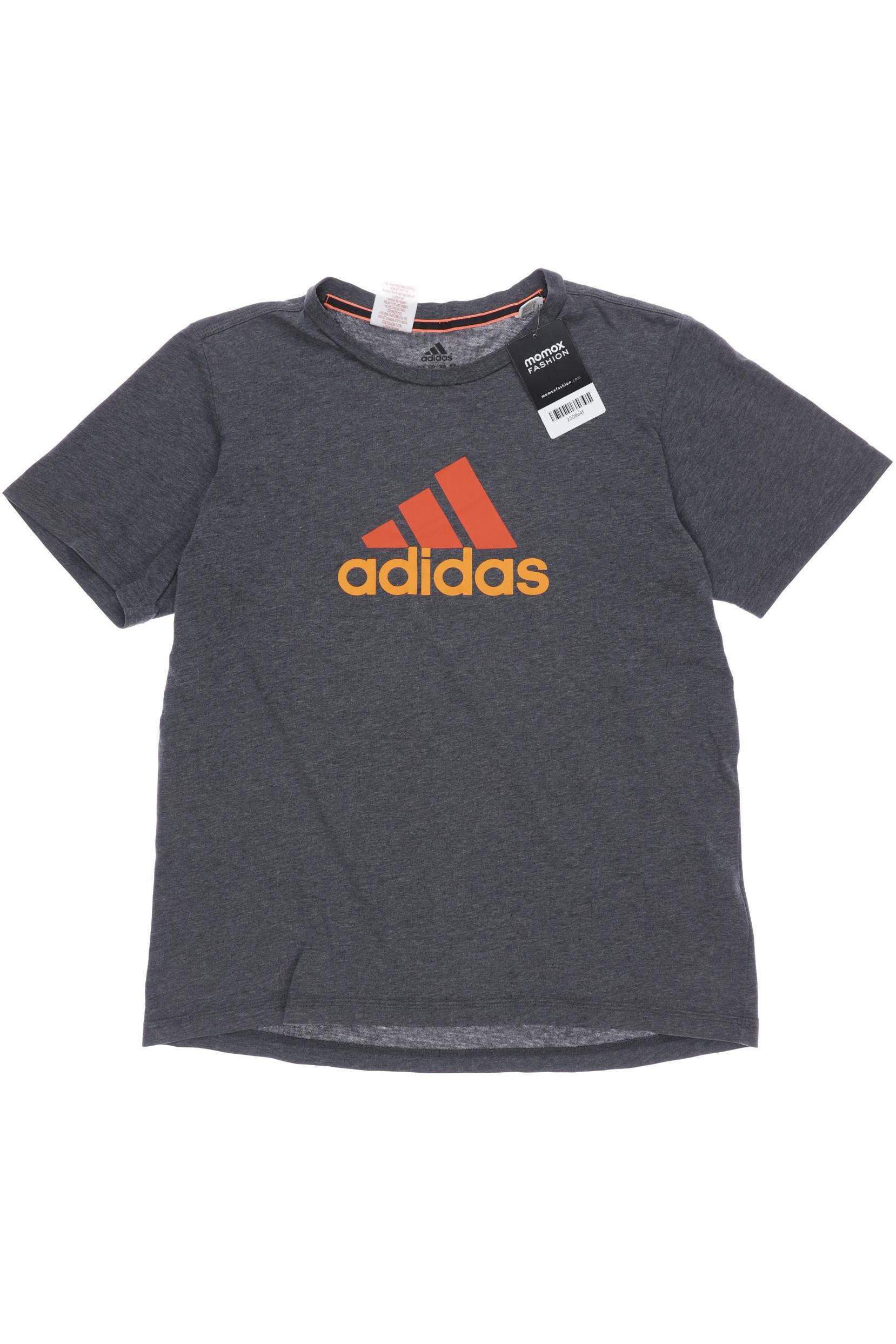 

adidas Herren T-Shirt, grau, Gr. 176