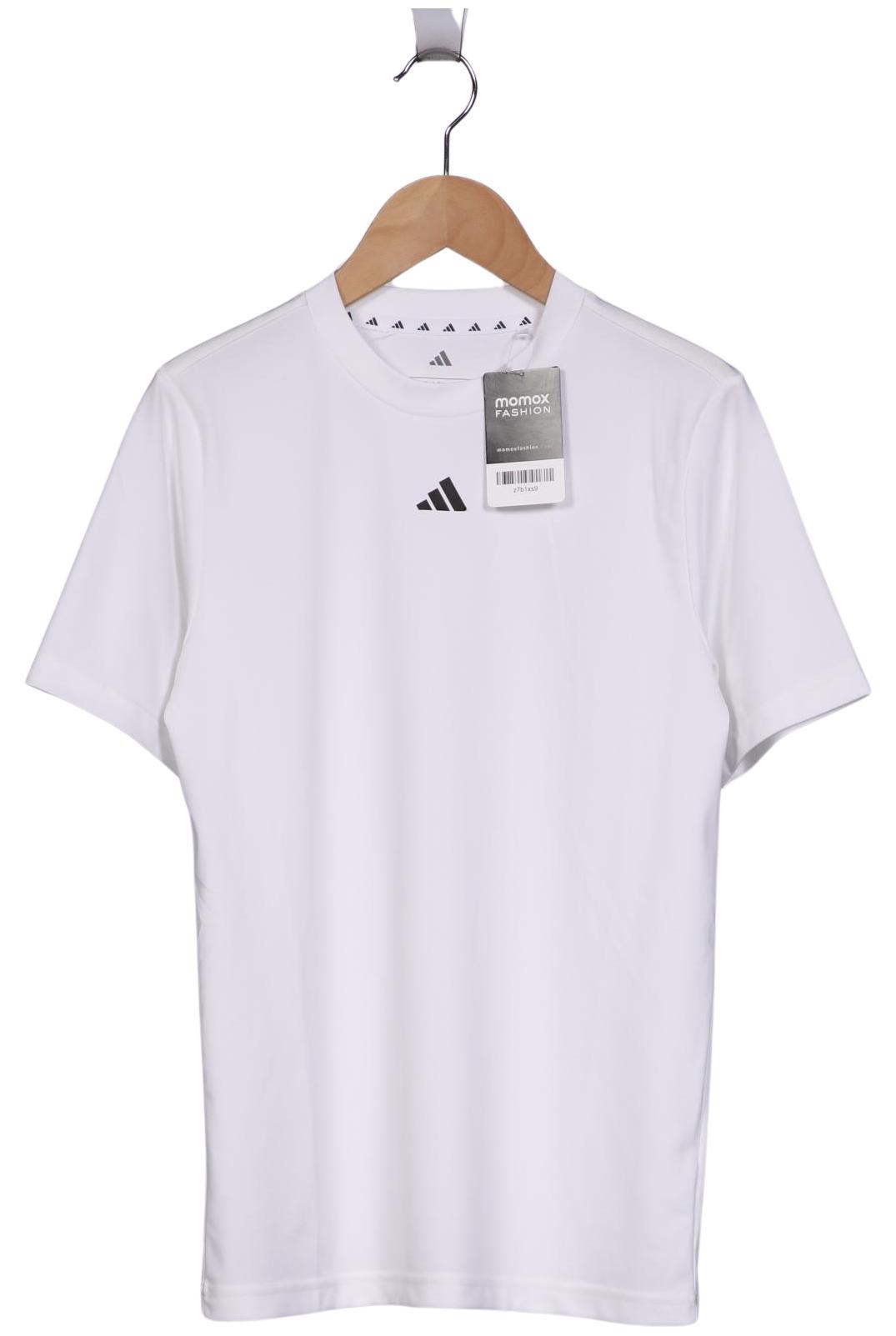 

adidas Herren T-Shirt, weiß, Gr. 164