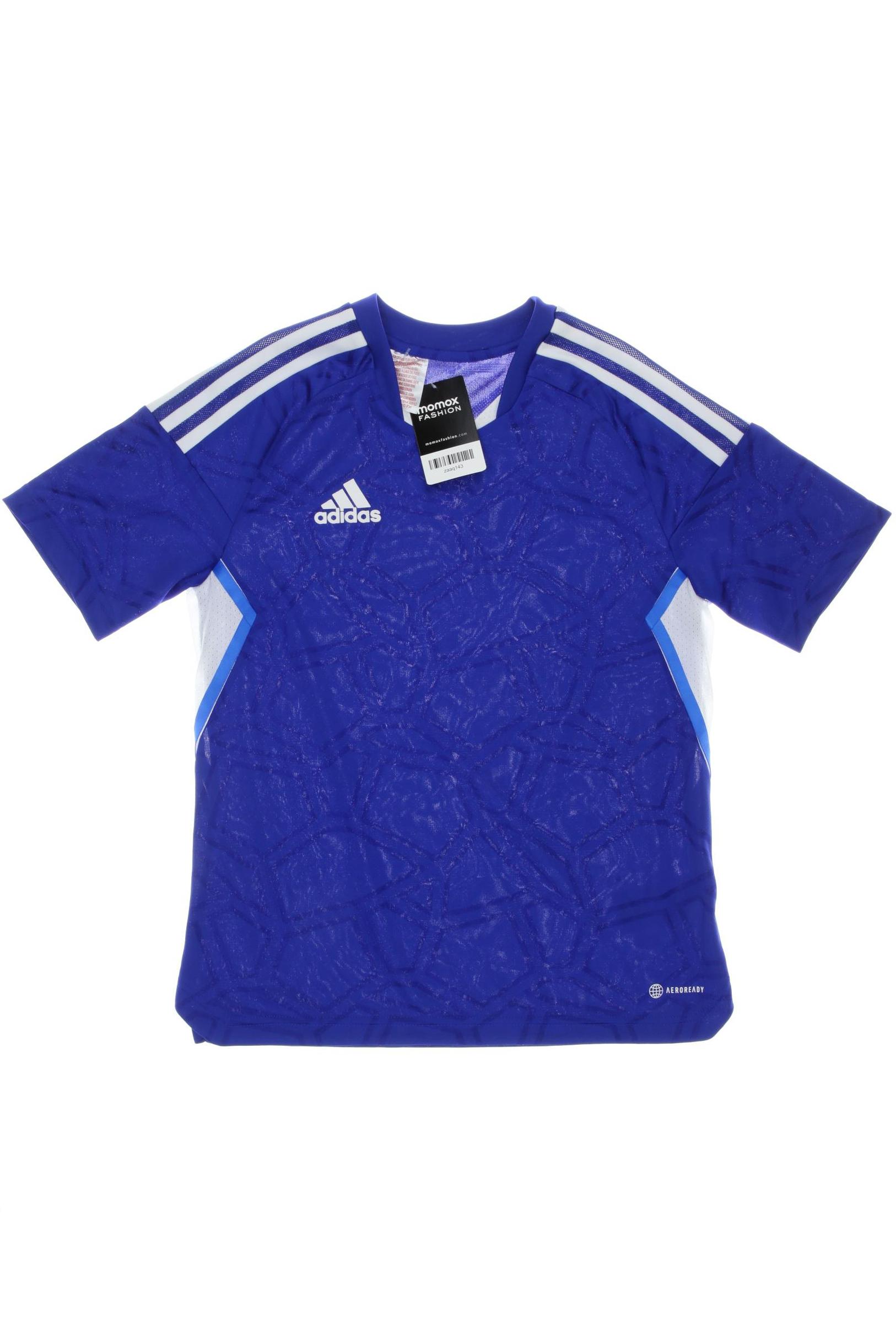 

adidas Herren T-Shirt, blau, Gr. 164