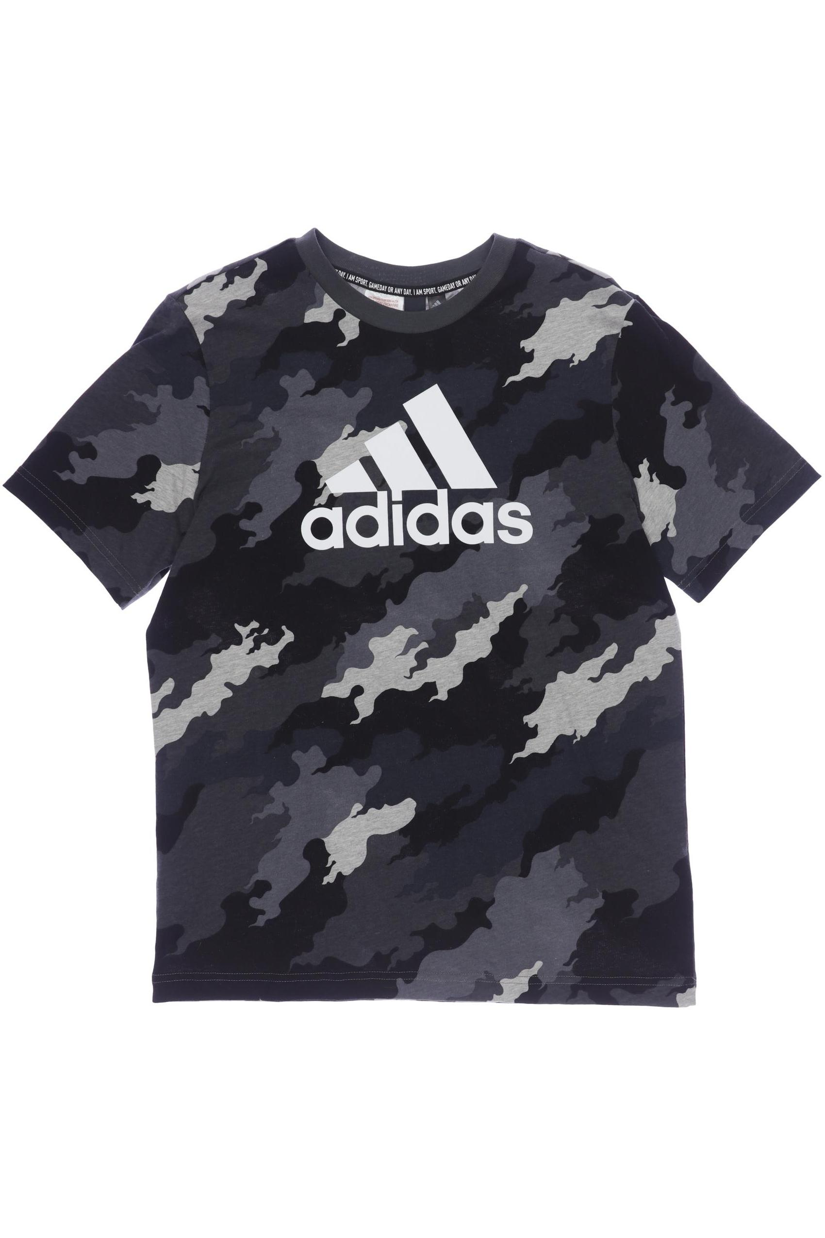 

adidas Jungen T-Shirt, schwarz