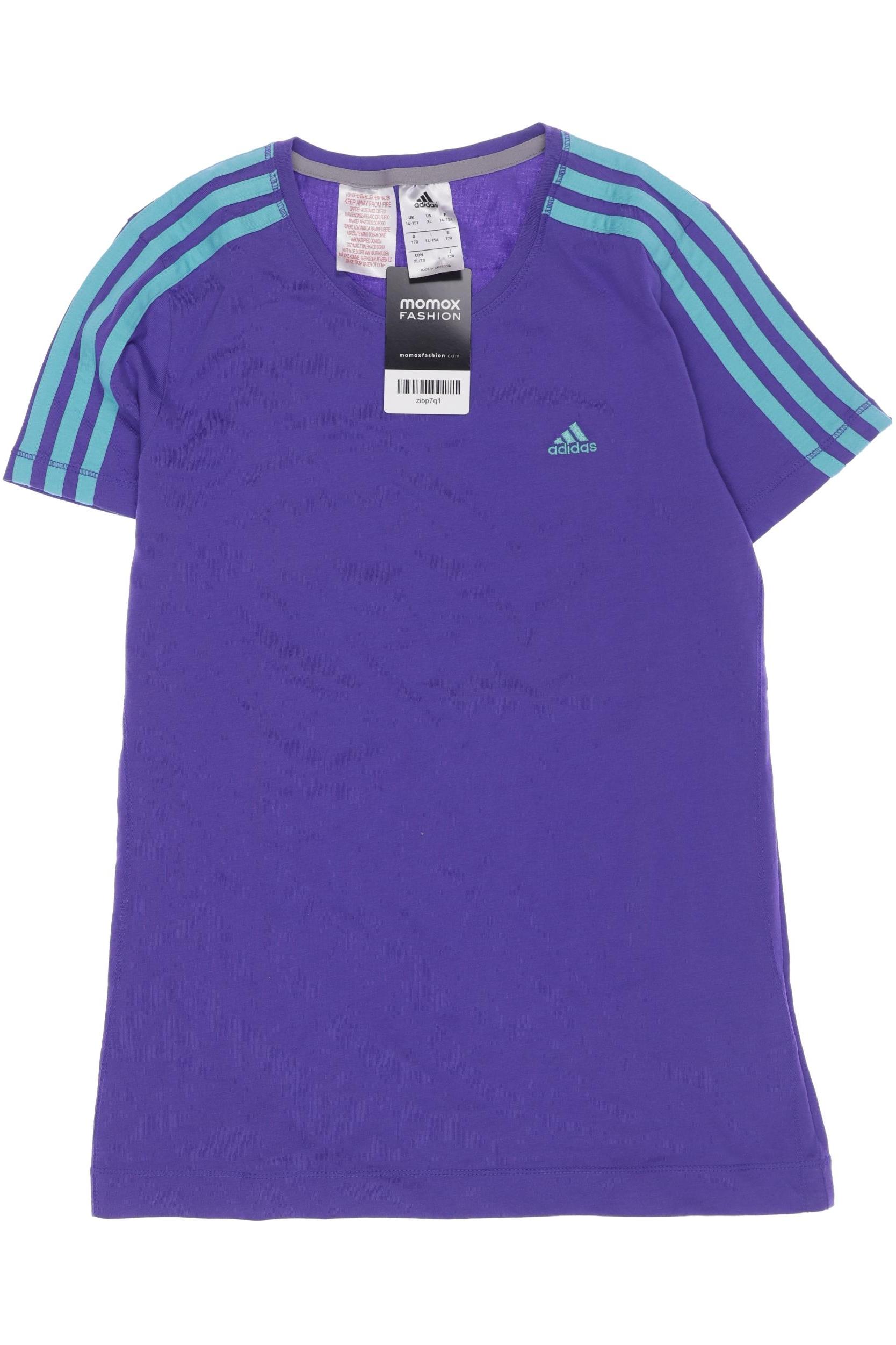 

adidas Herren T-Shirt, flieder, Gr. 170