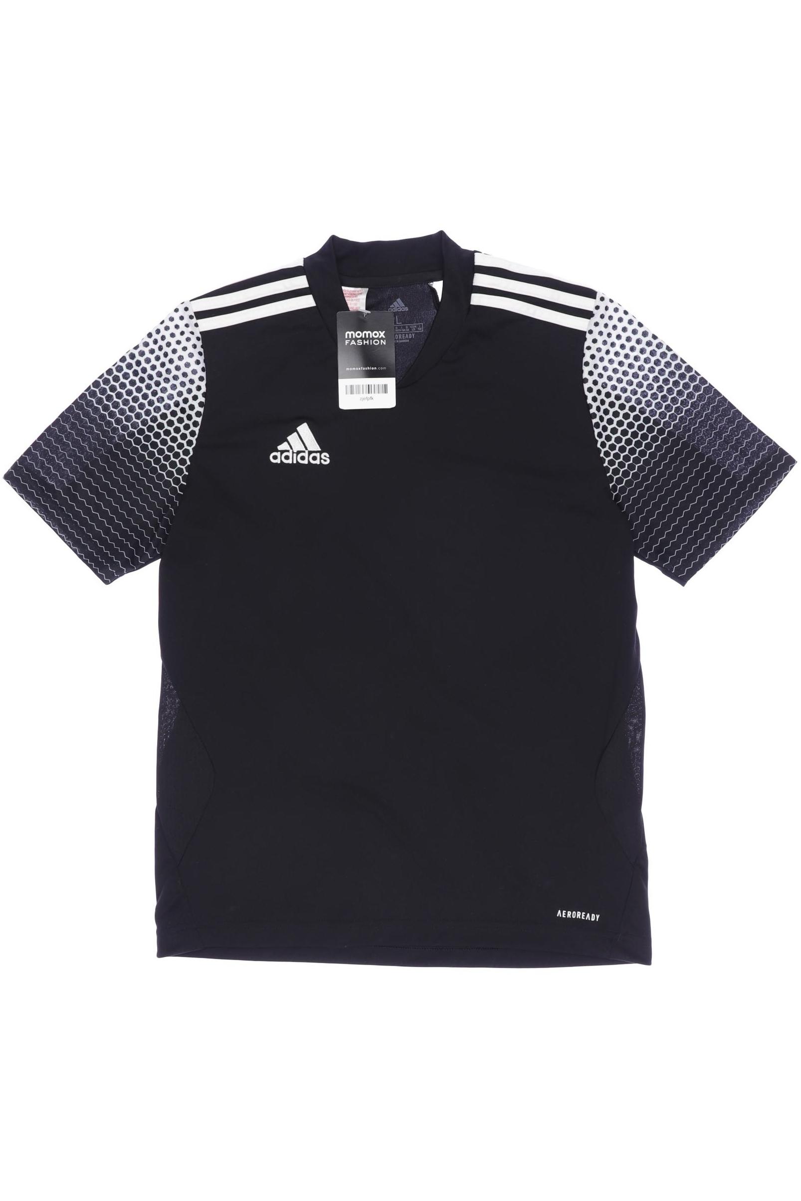 

adidas Herren T-Shirt, schwarz, Gr. 164