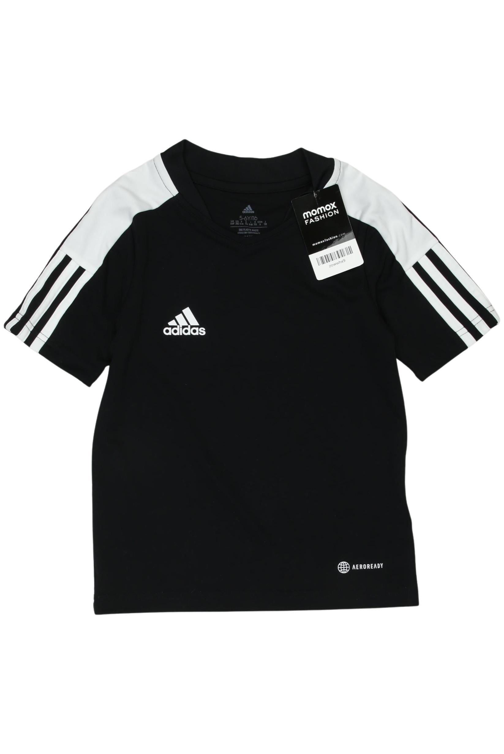 

adidas Herren T-Shirt, schwarz, Gr. 116