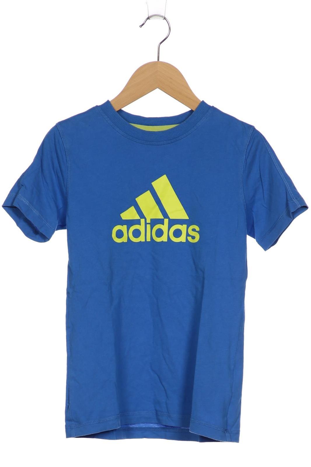 

adidas Herren T-Shirt, blau, Gr. 140