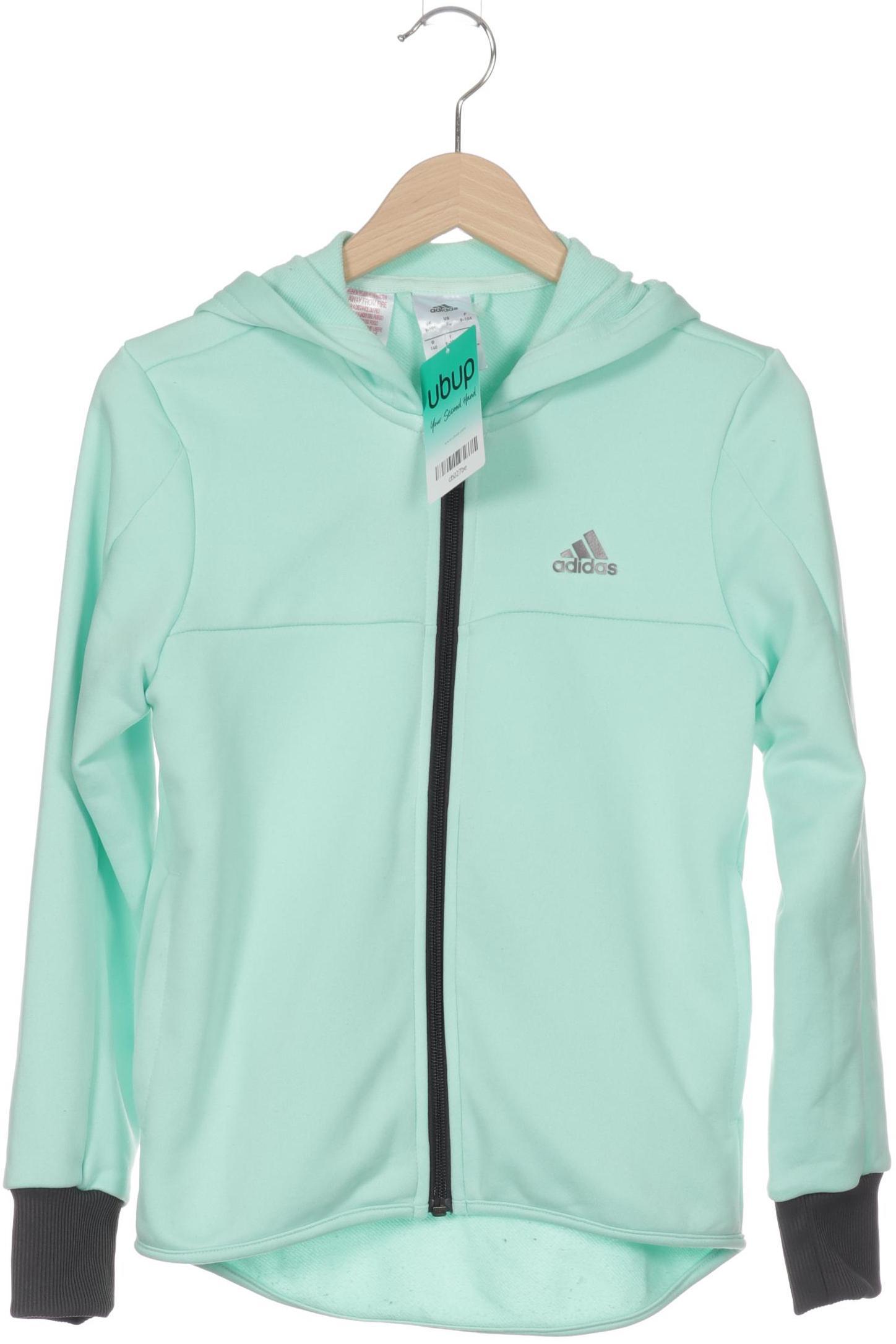 

adidas Mädchen Jacke, türkis, Gr. 140