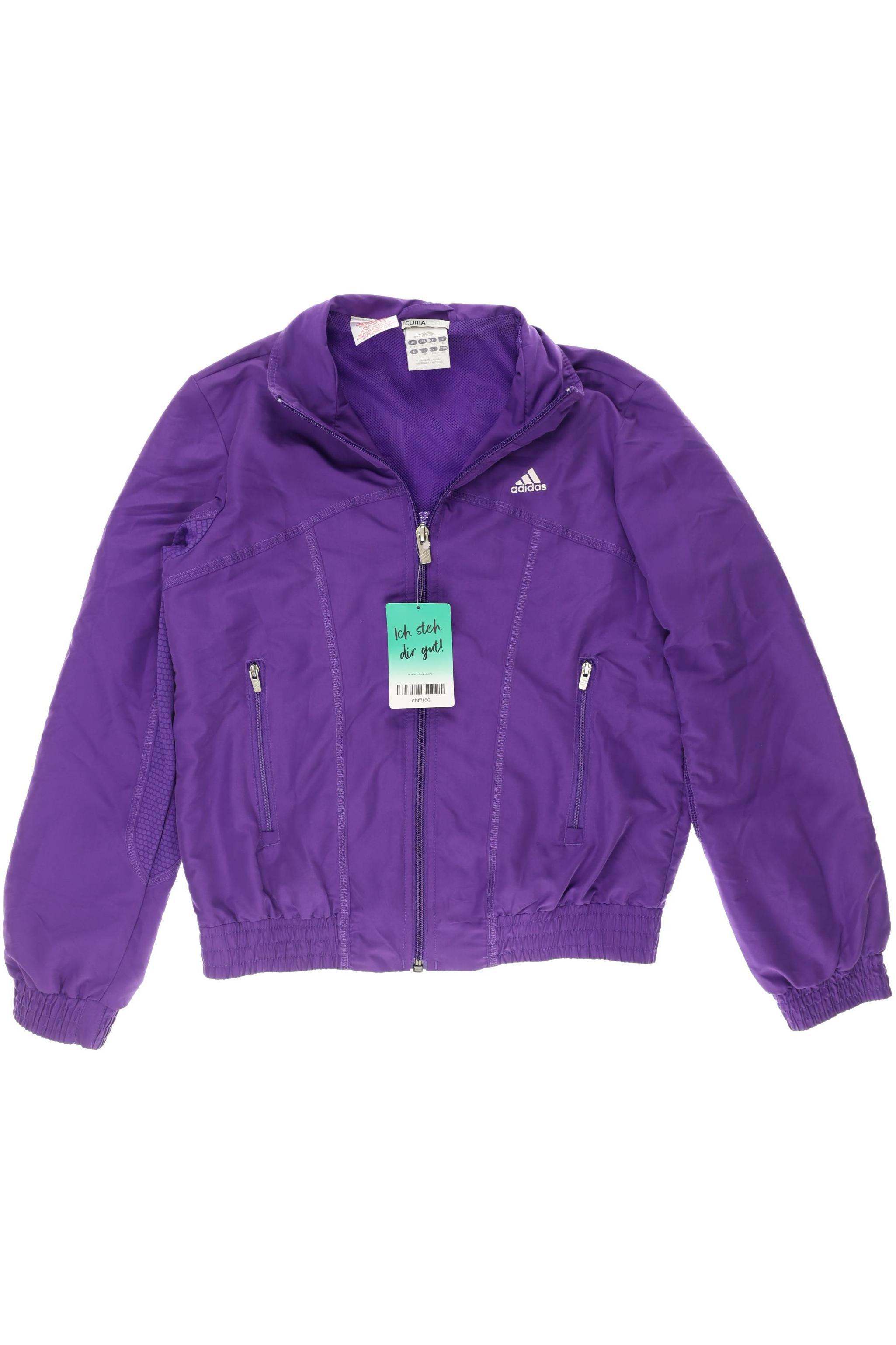 

adidas Mädchen Jacke, lila, Gr. 140