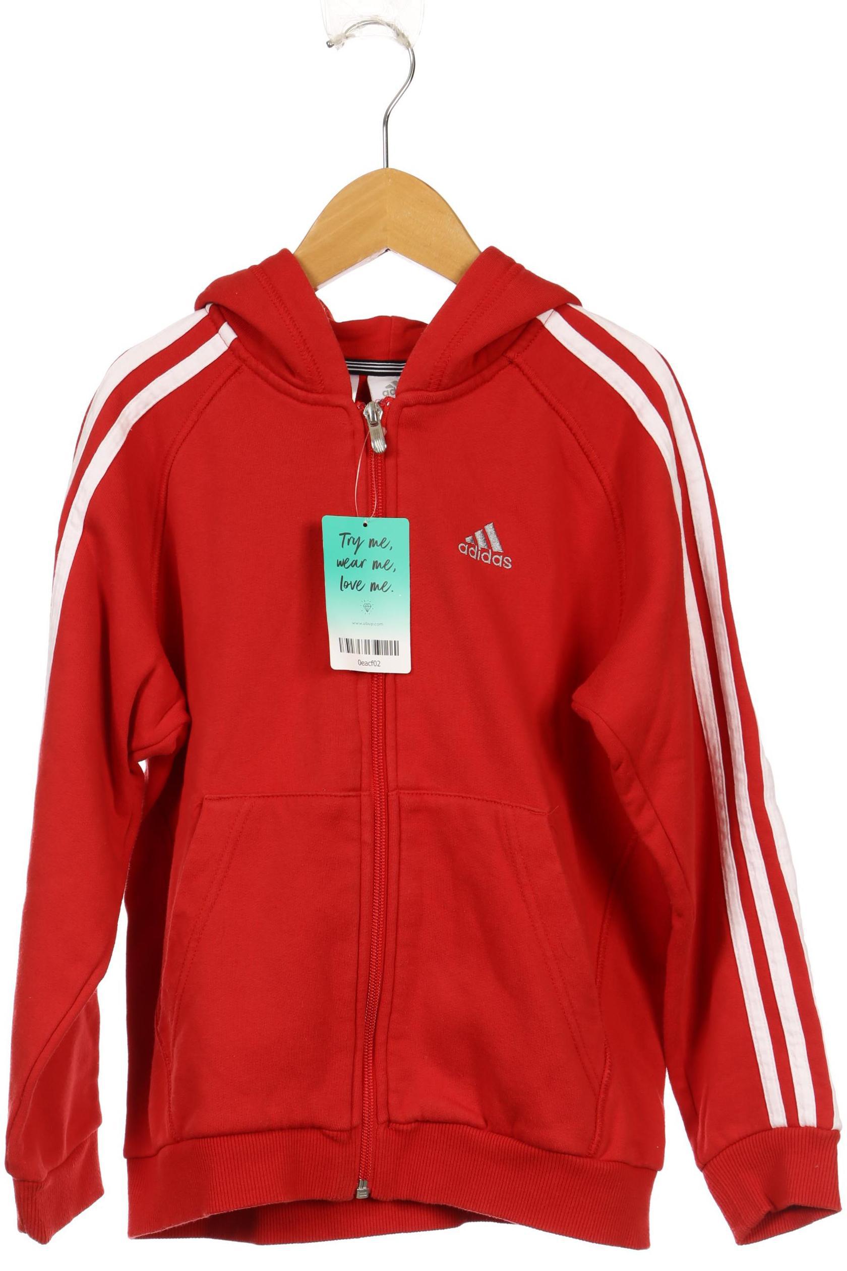 

adidas Mädchen Hoodies & Sweater, rot, Gr. 140