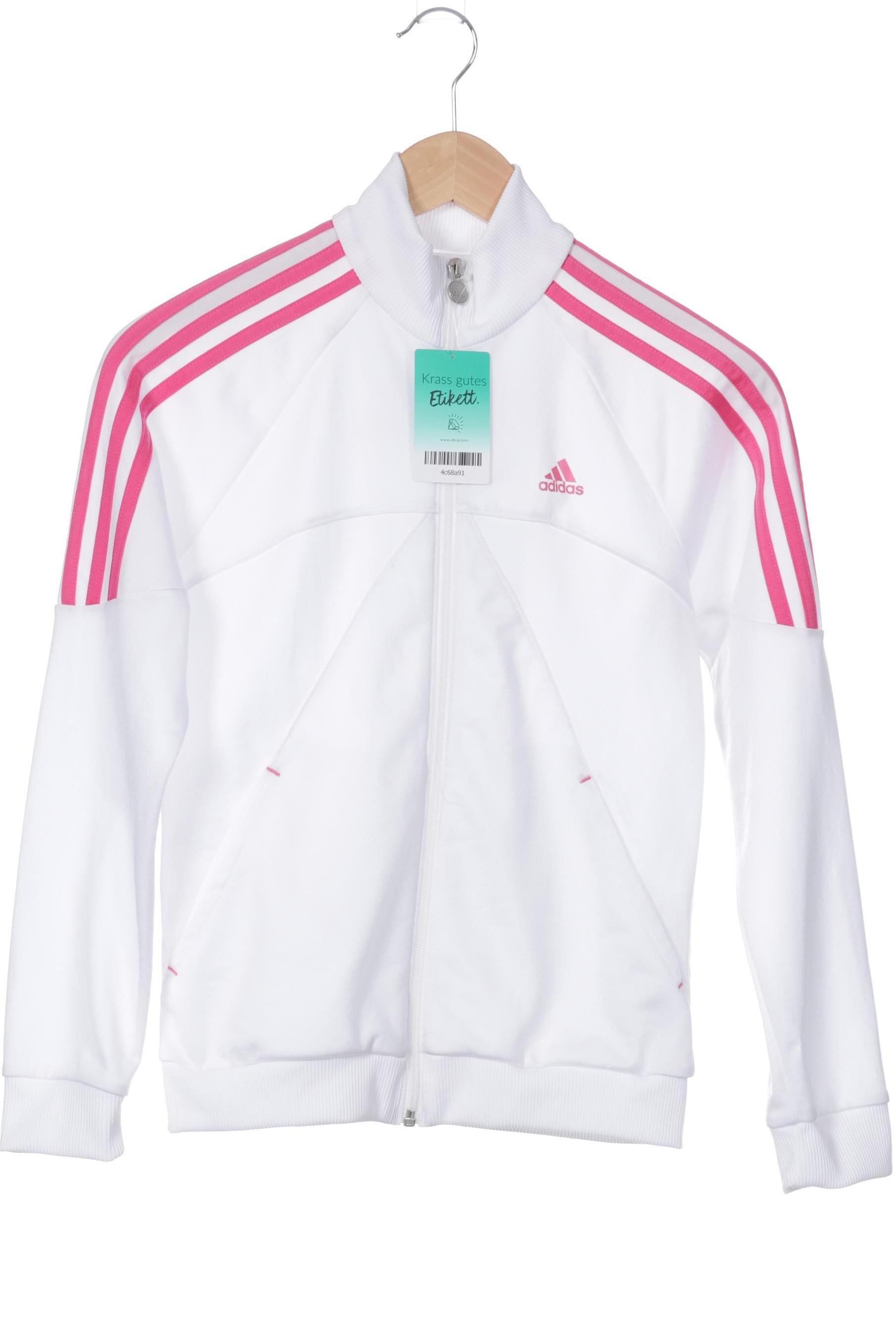 

adidas Mädchen Hoodies & Sweater, weiß, Gr. 152