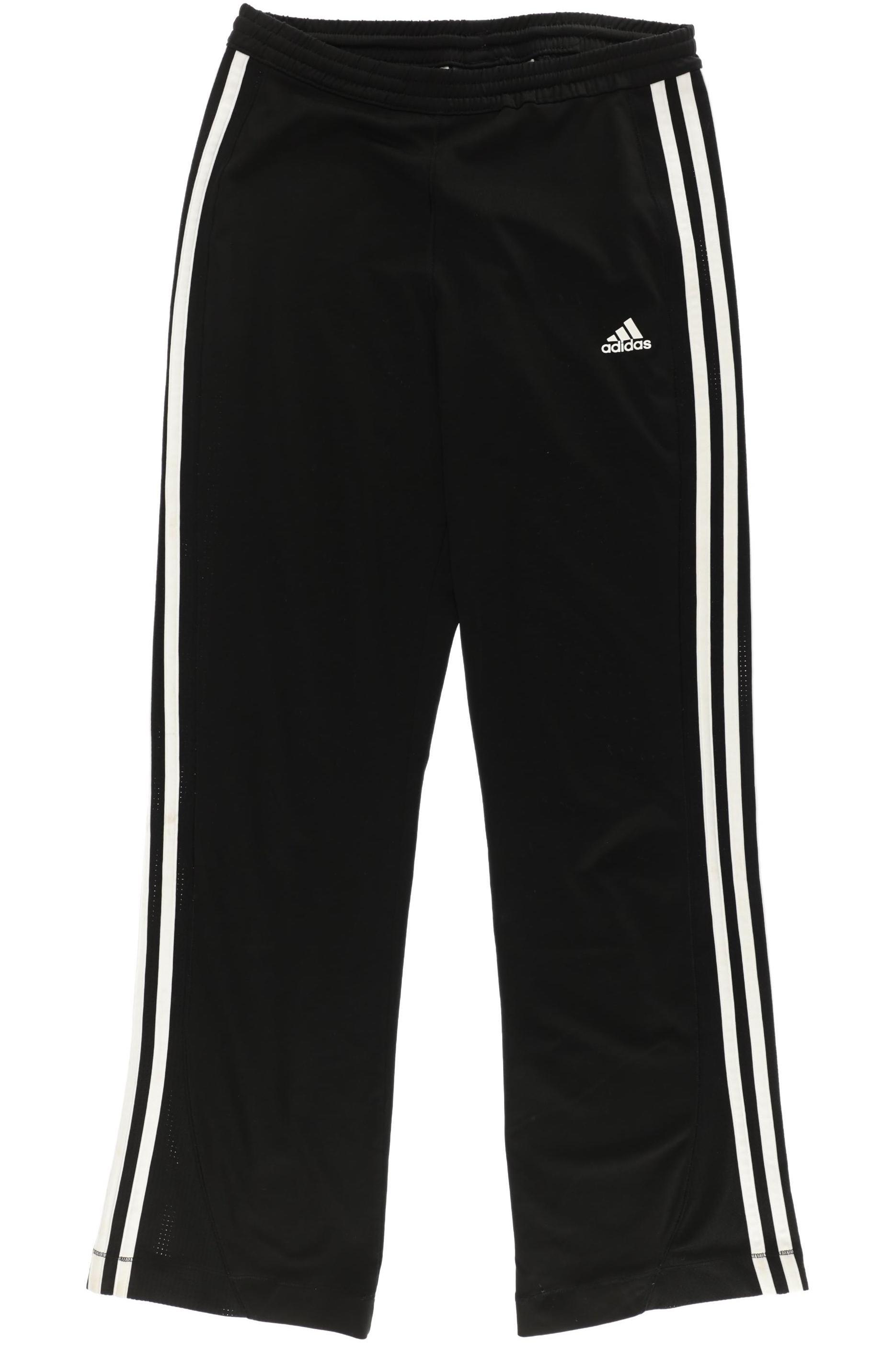 

adidas Mädchen Stoffhose, schwarz, Gr. 152
