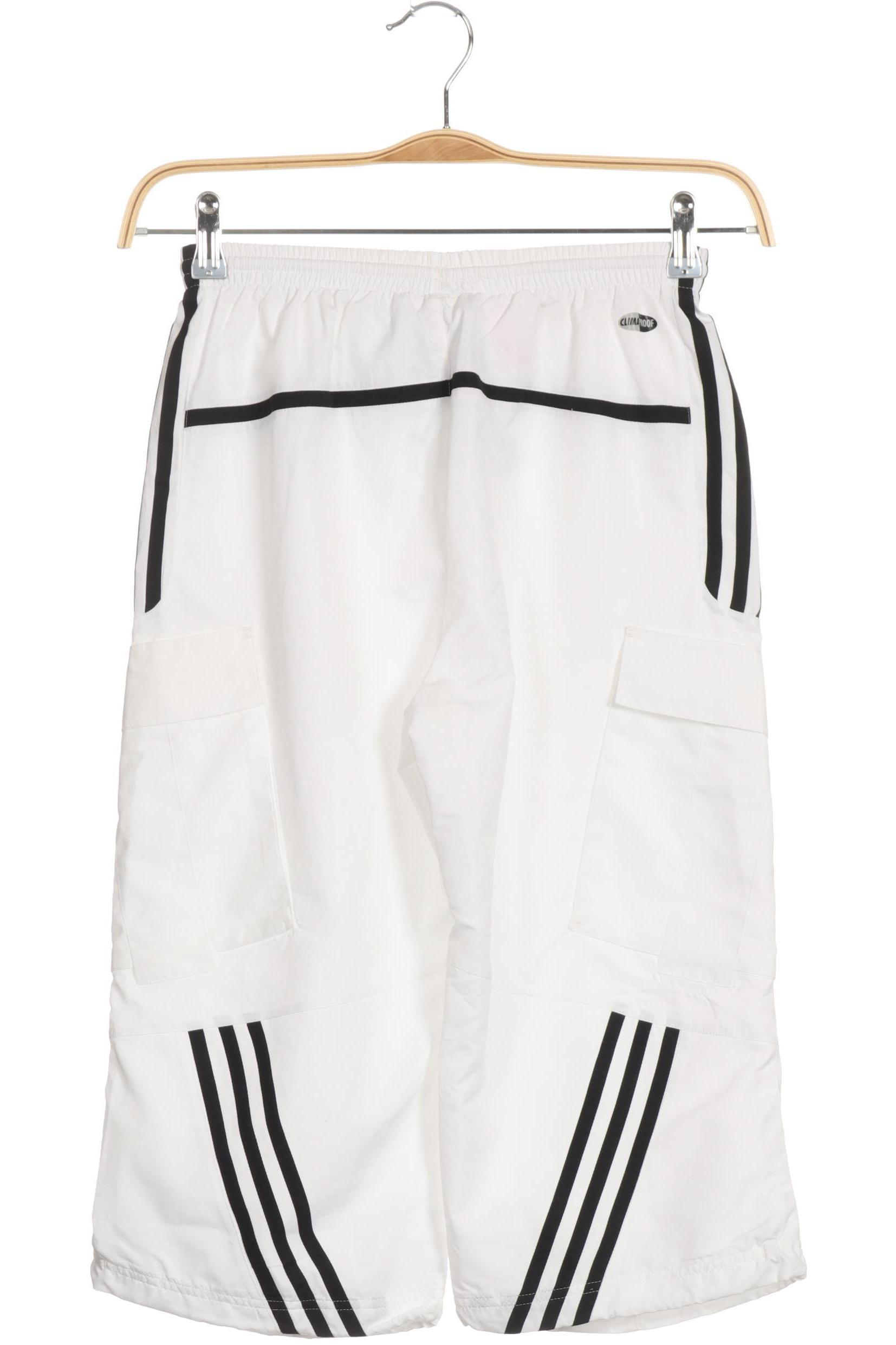 Thumbnail - adidas Mädchen Stoffhose, weiß, Gr. 164