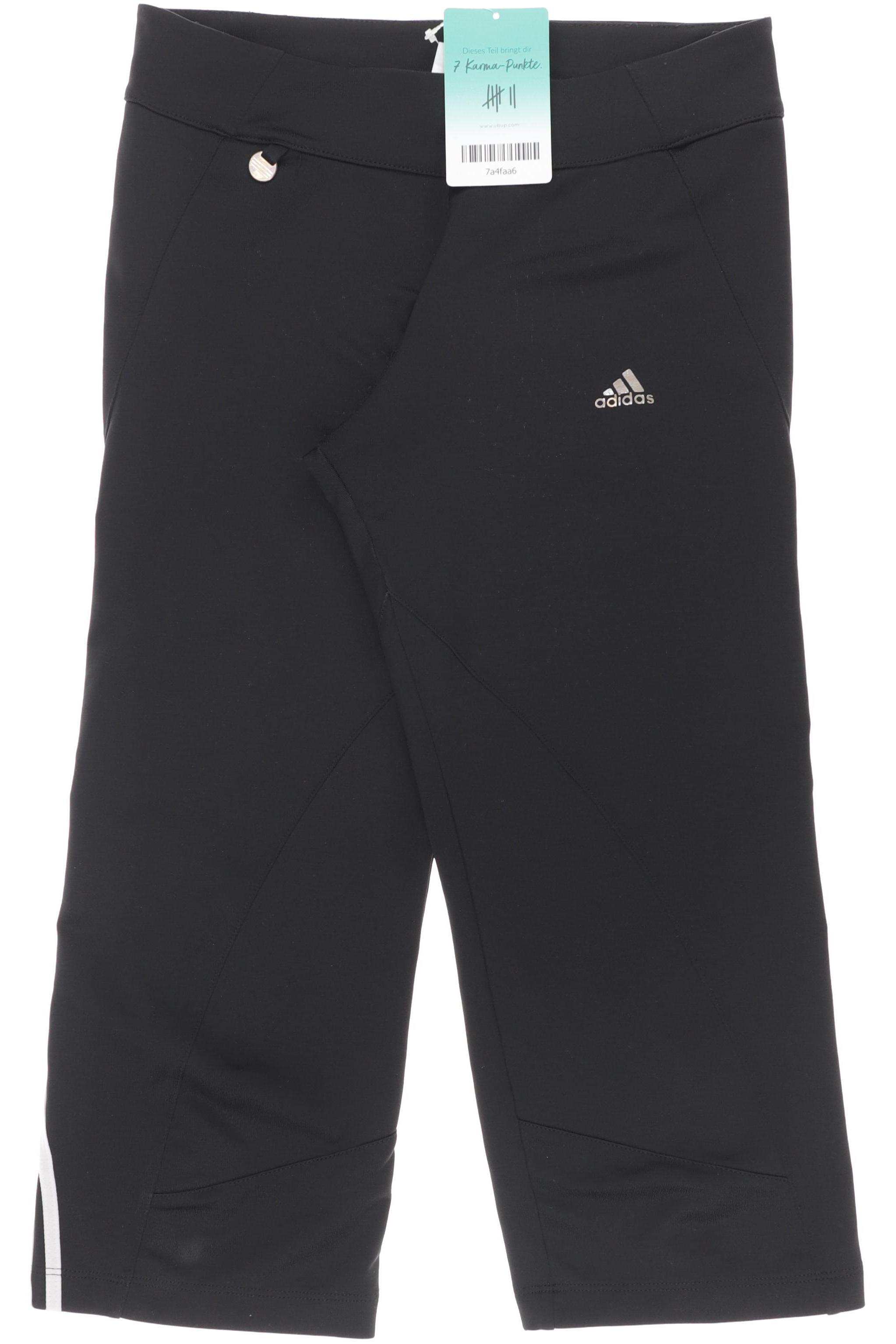 

adidas Mädchen Stoffhose, schwarz, Gr. 152